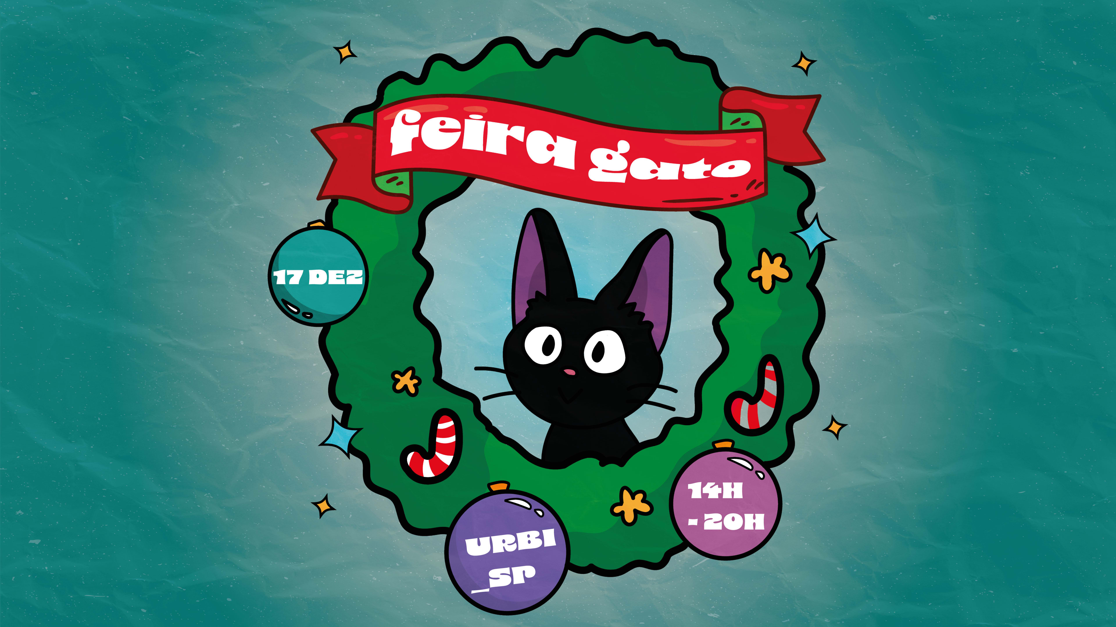 Feira Gato De Natal Cover