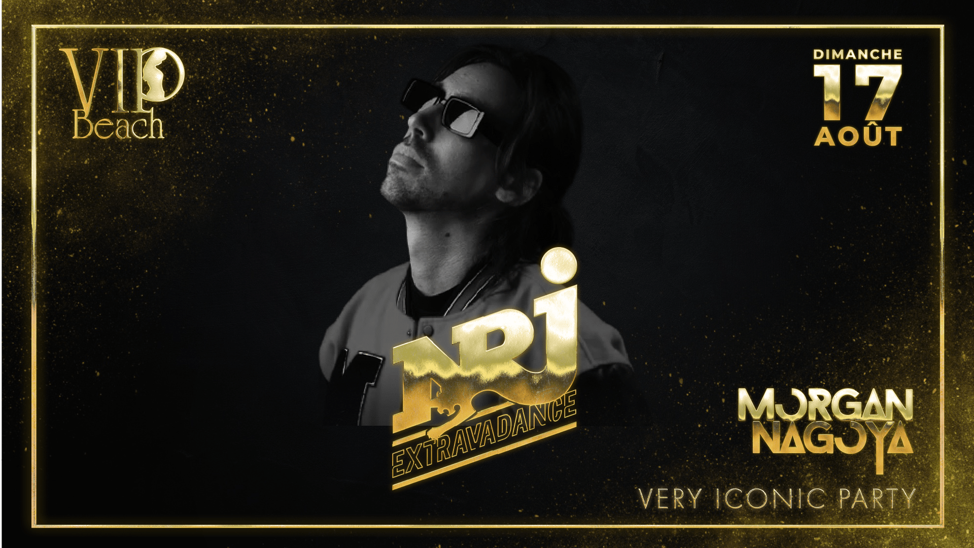 Nrj Extravadance Morgan Nagoya • Vip Beach • 17 Août Cover