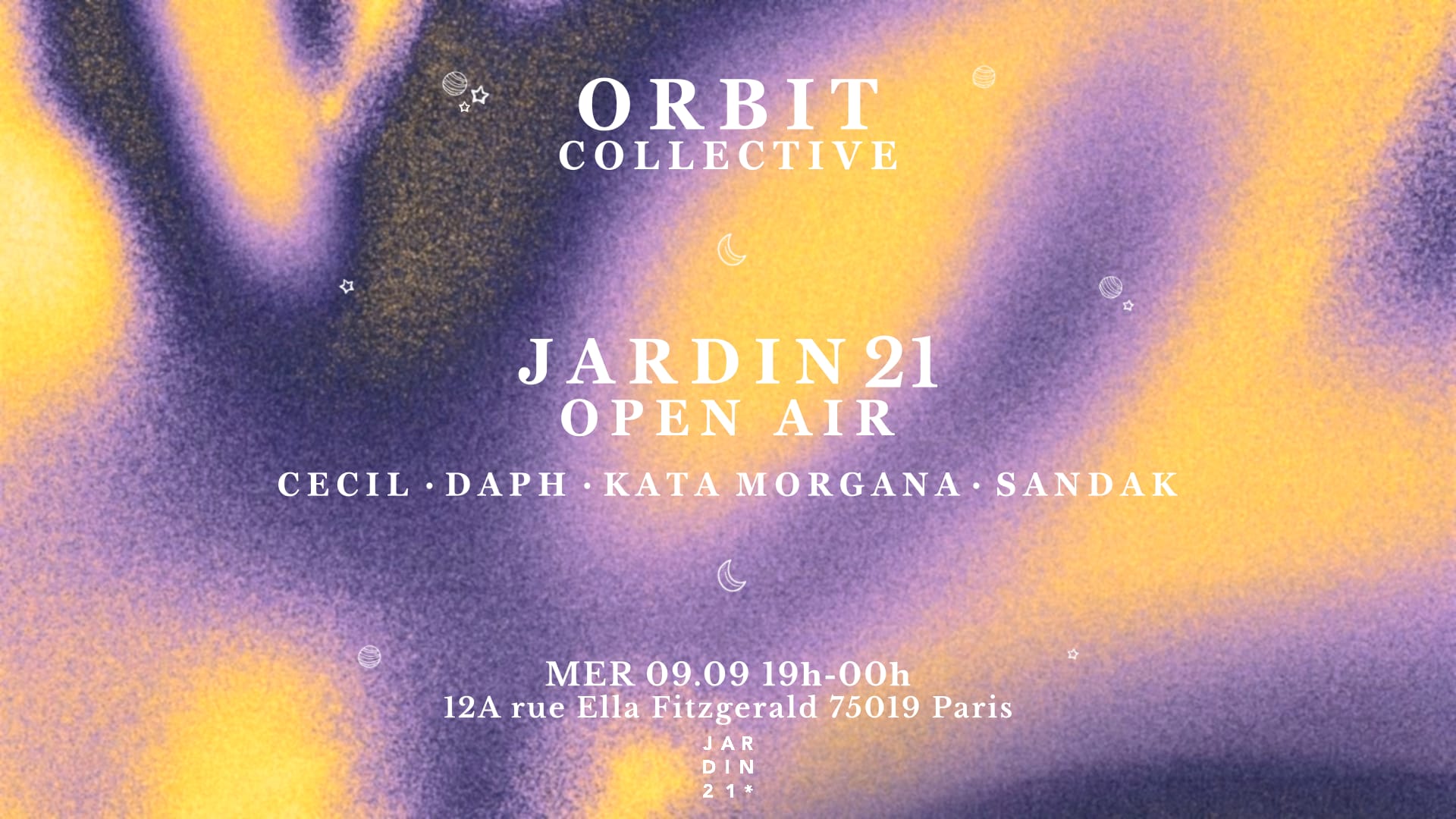 Orbit Collective X Jardin21 - Open Air Cover