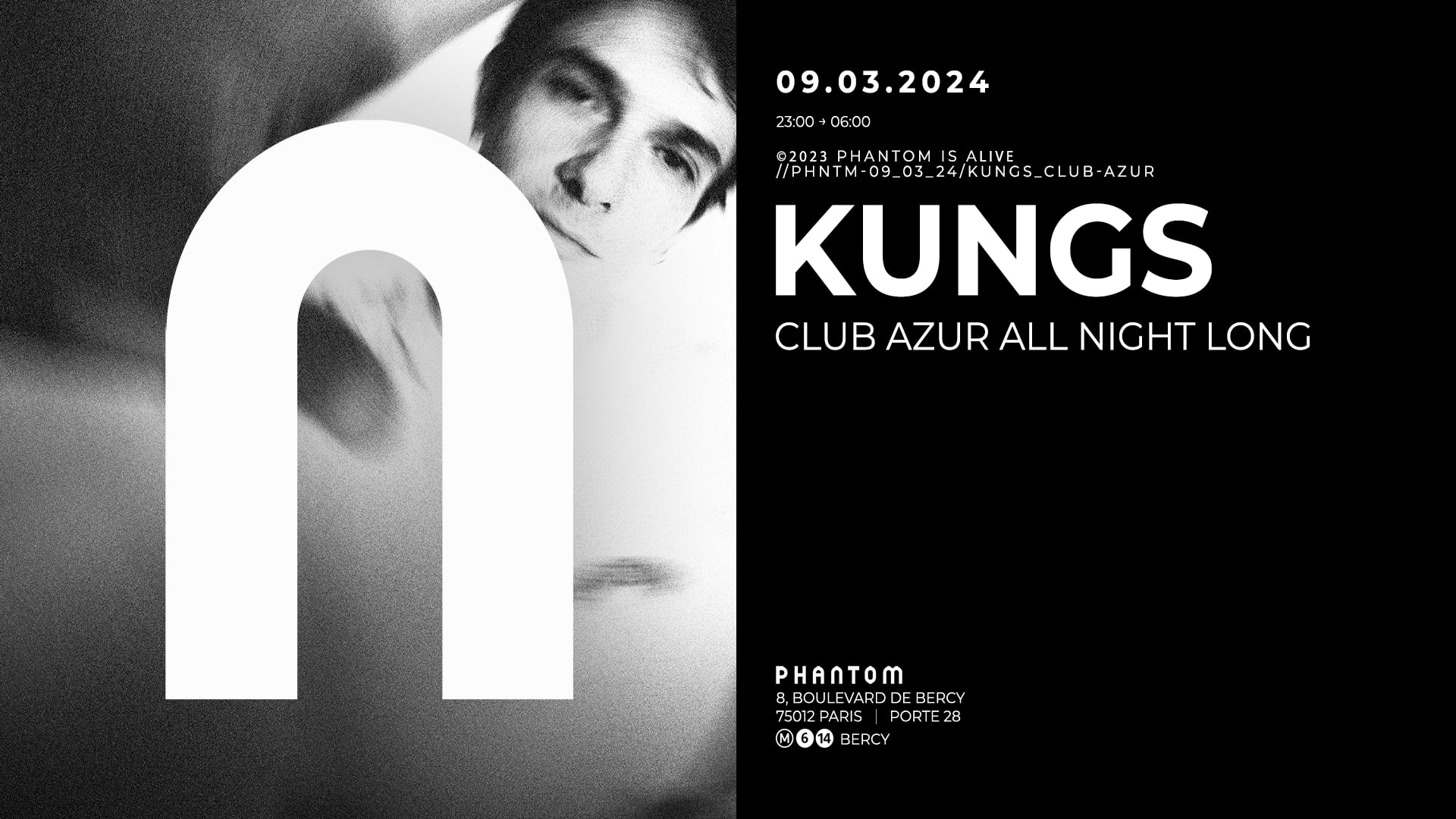 Phantom : Kungs Club Azur All Night Long Cover