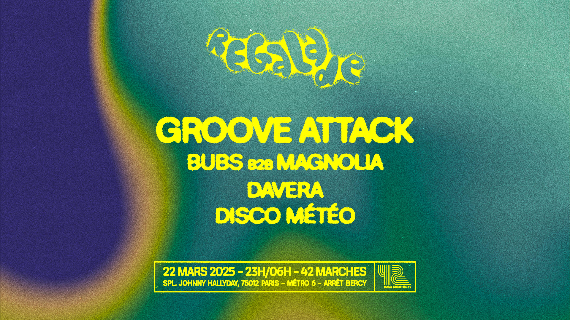 Régalade Invite : Groove Attack Cover