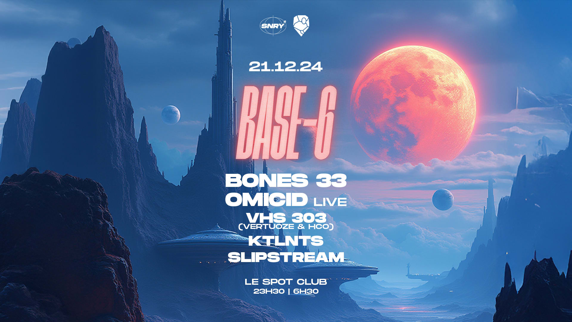 Senary Invite Bones 33 & Omicid Cover