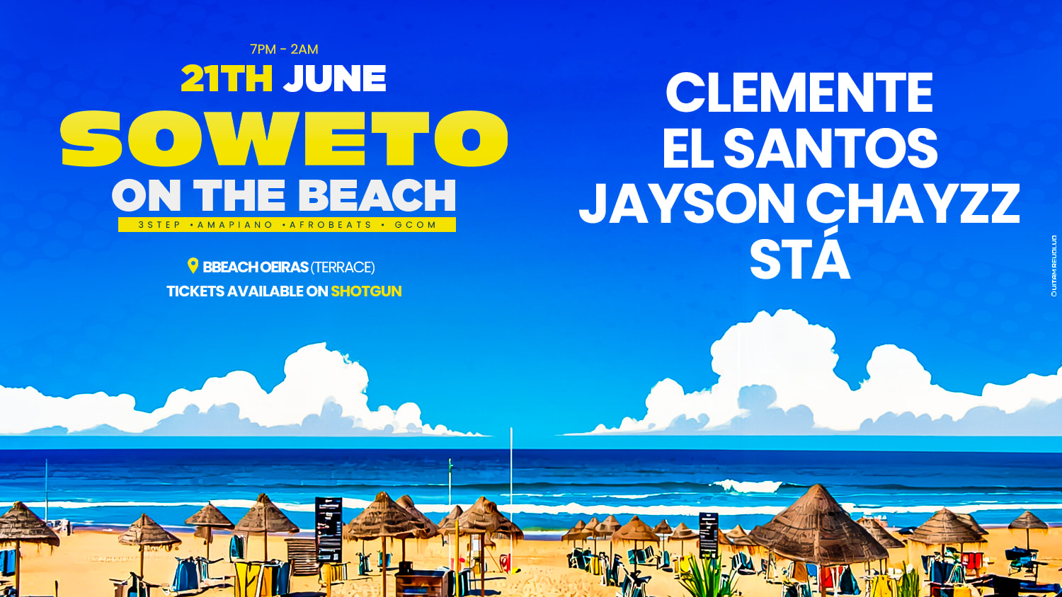 Soweto On The Beach ( Terrace ) Cover