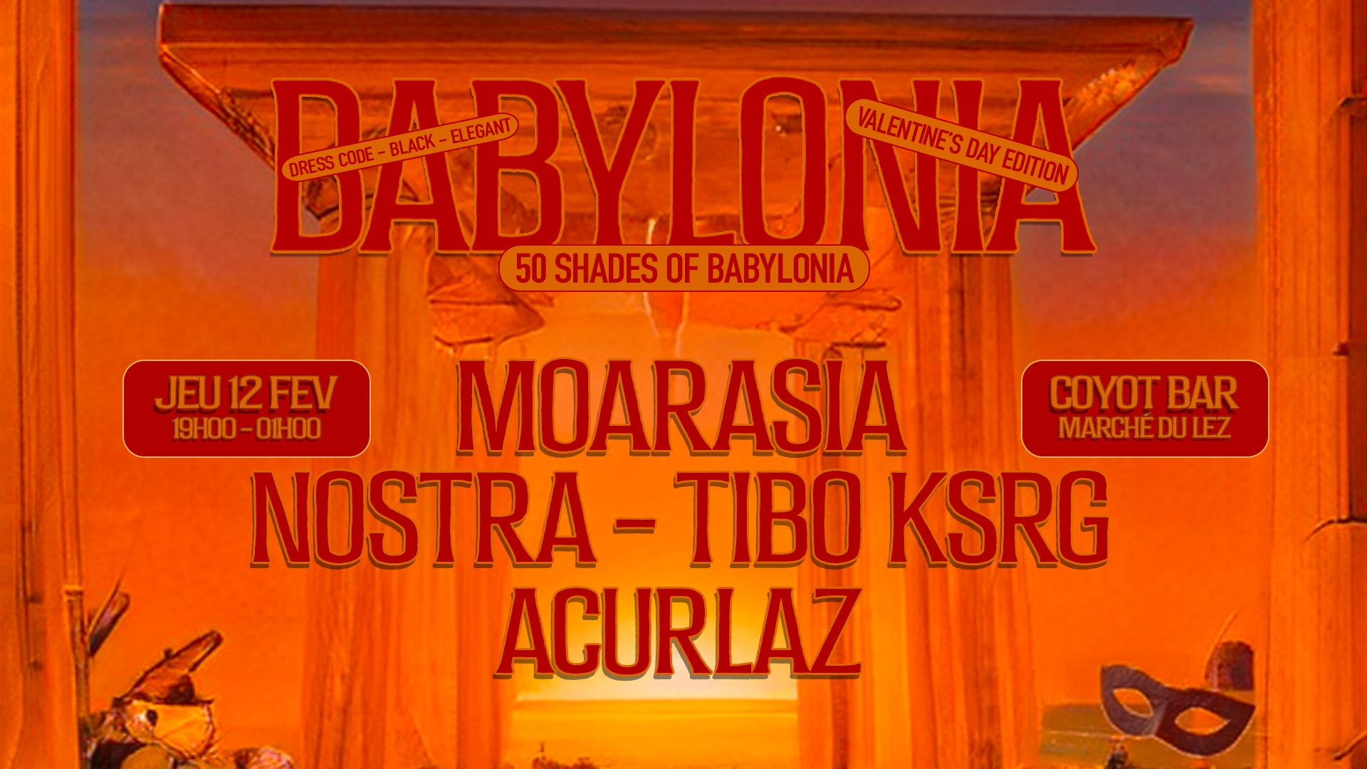 Babylonia - 50 Shades Of Babylonia (Valentine's Day Edition) Cover