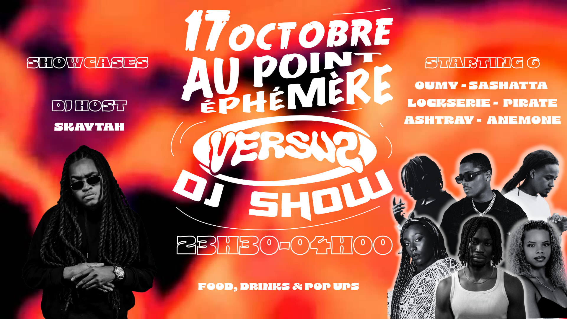 Versuz Dj Show @Pointéphémère - 17/10 Cover