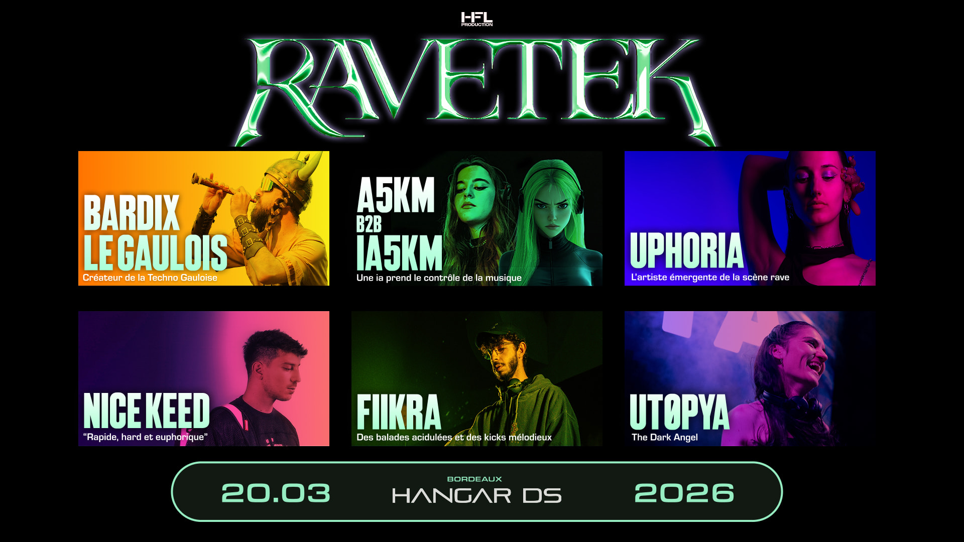 Ravetek // Bardix Le Gaulois - A5km B2b Ia5km - Uphoria Cover