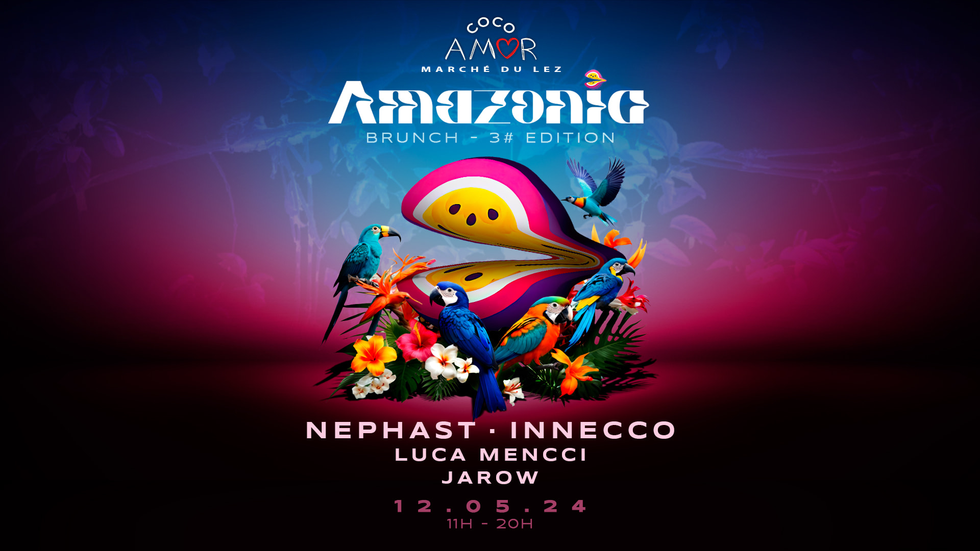 Amazonia - Jungle Brunch - 3# Cover