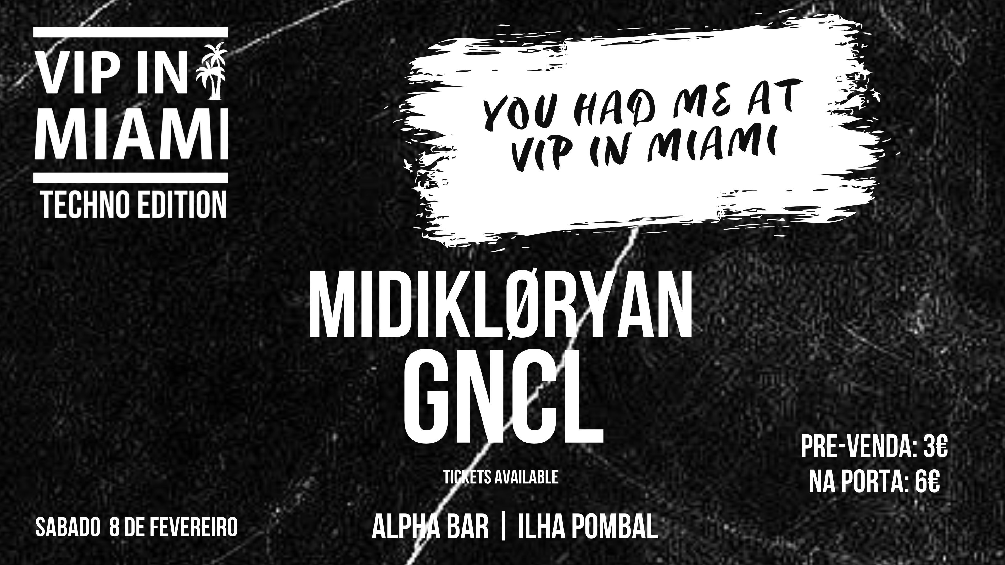 Vip In Miami Techno Edition Cover
