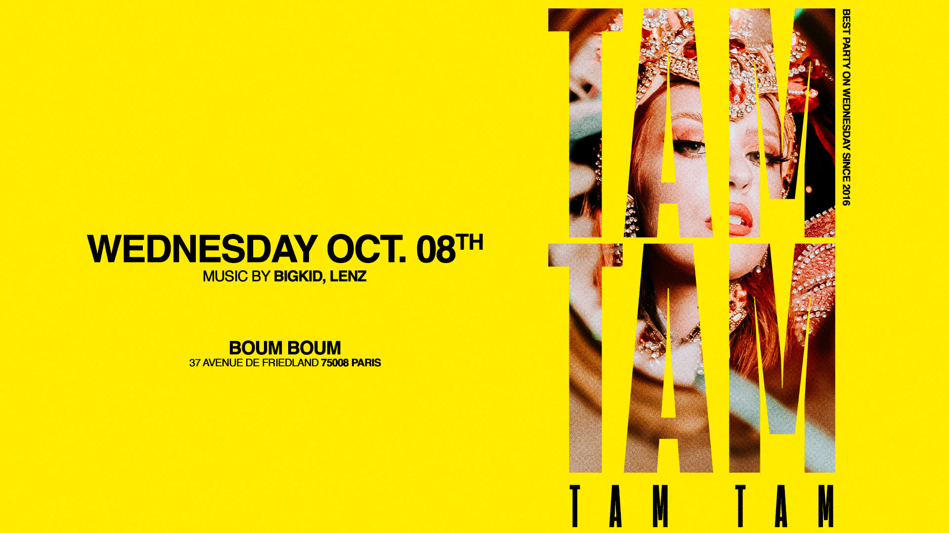 Mercredi 15 Octobre - Tam Tam Cover