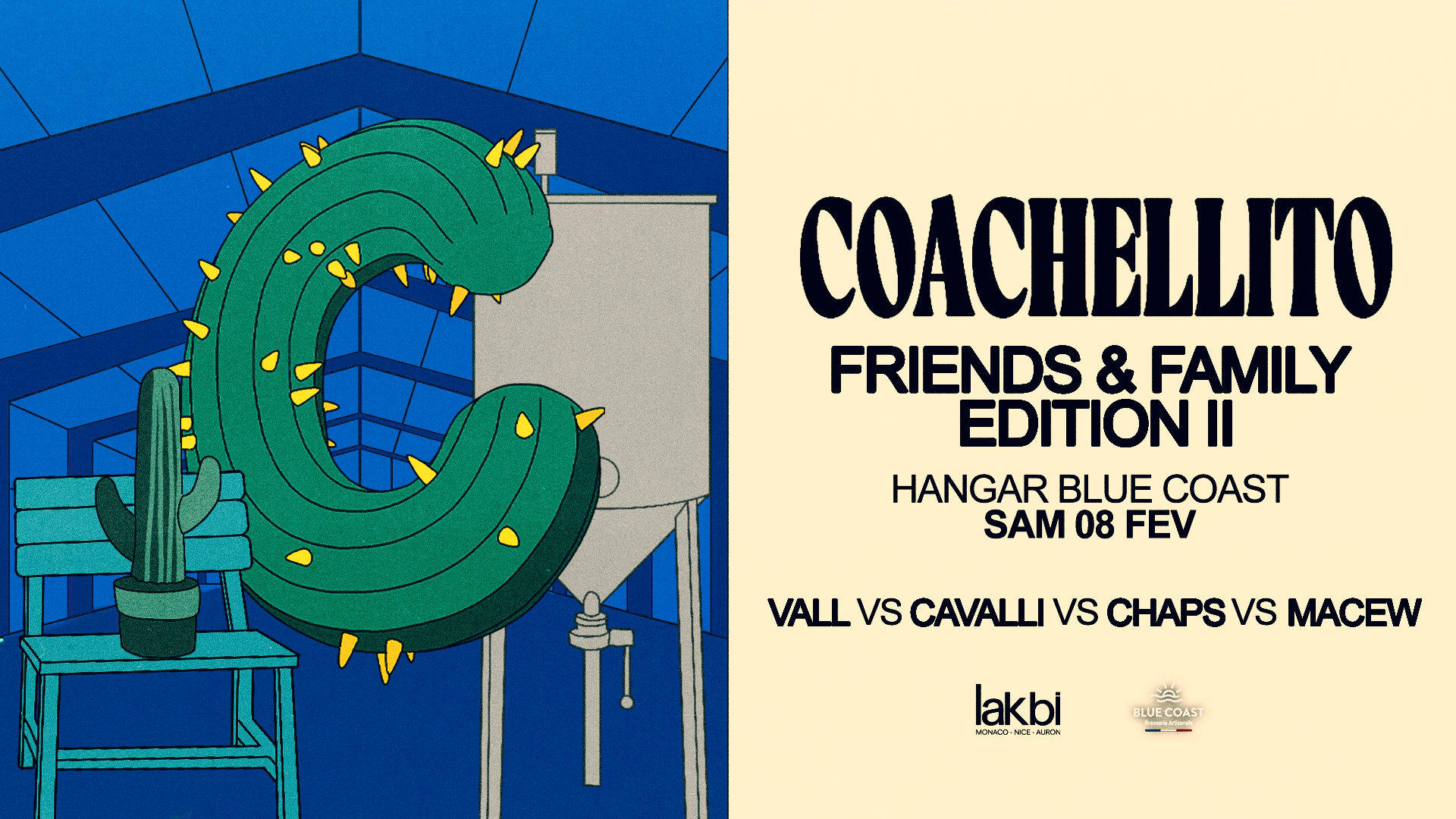 Coachellito Friends & Family Edition II - Blue Coast Cover