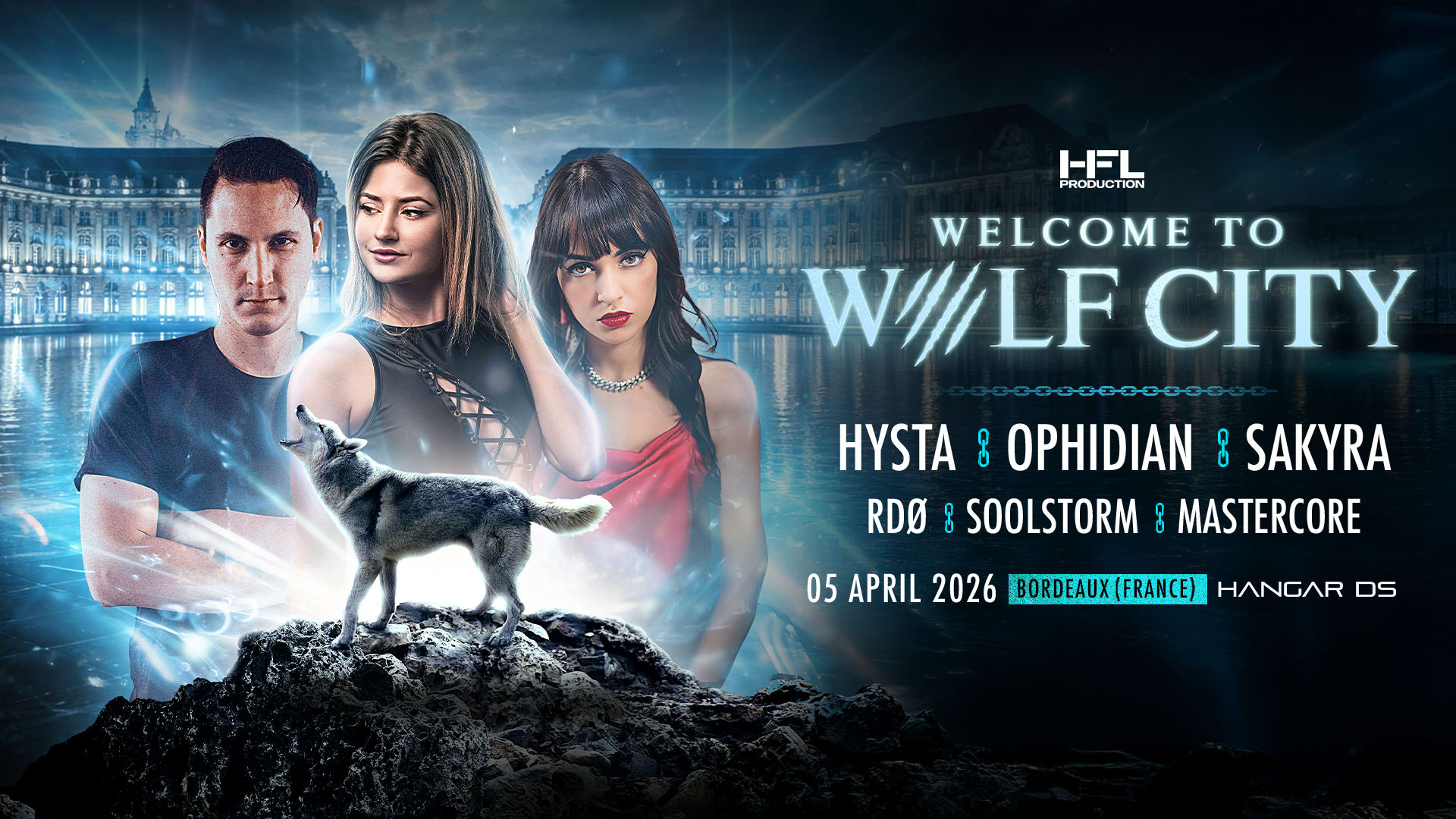 Wolf City Tour // Hysta - Ophidian - Sakyra - Rdø - ... Cover