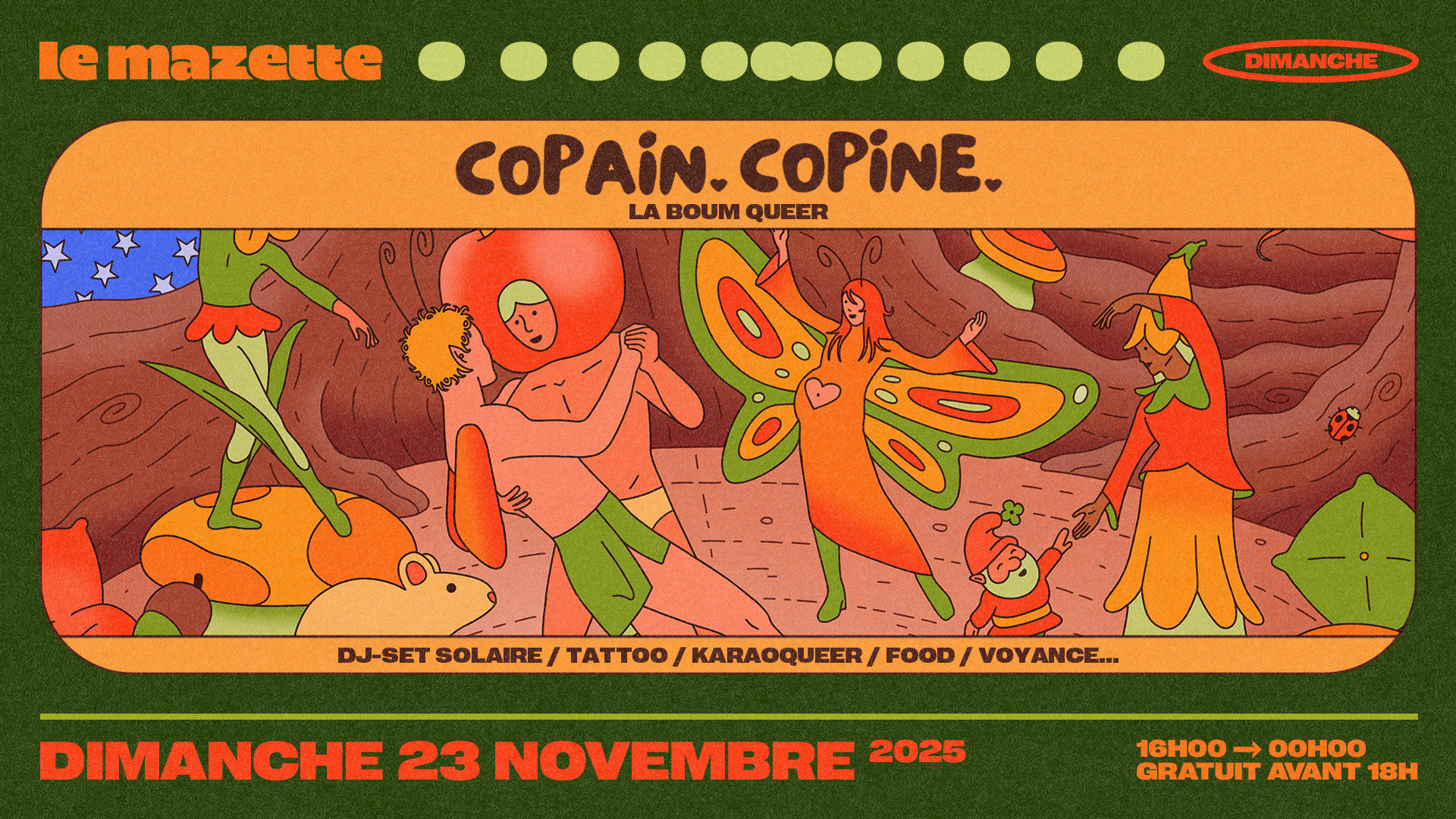 La Copain-Copine - Boum Queer & Karaoké Cover