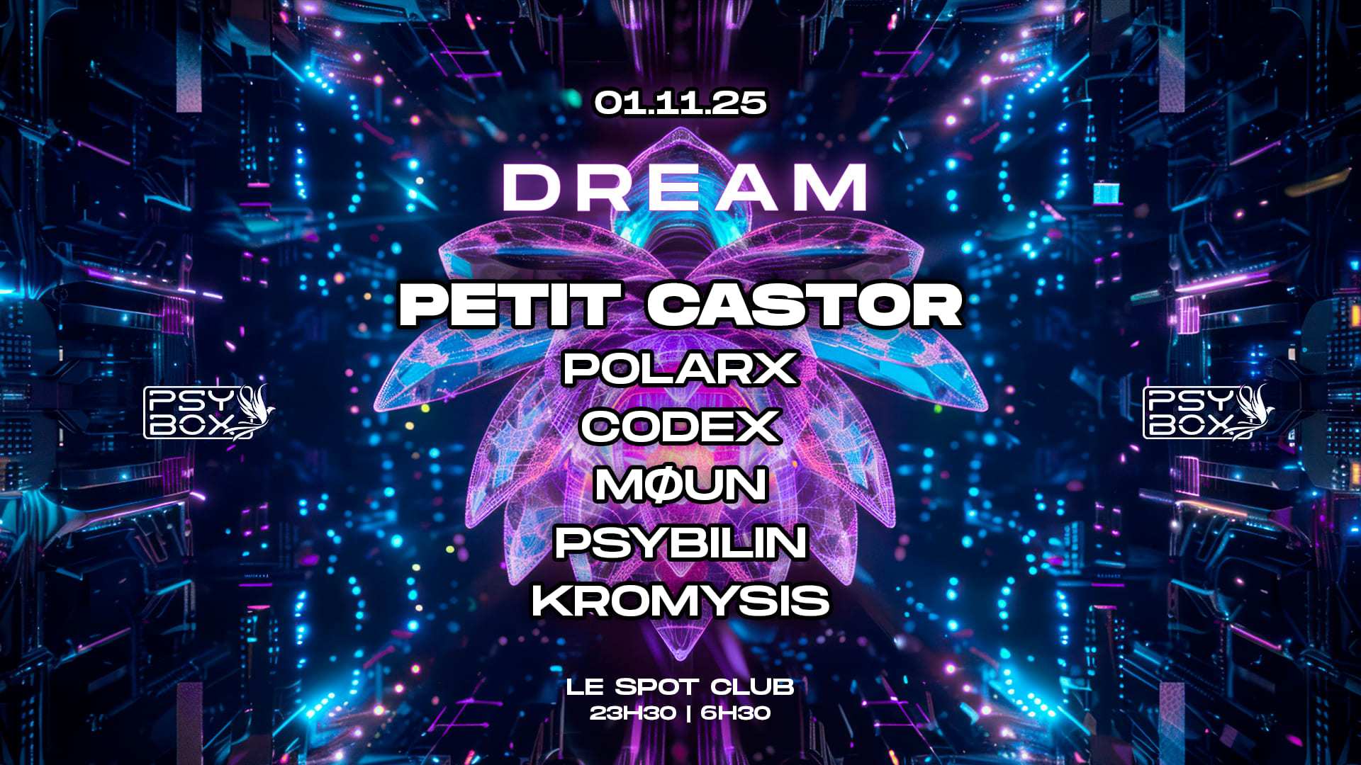 Dream - Petit Castor & Psybox Crew Cover