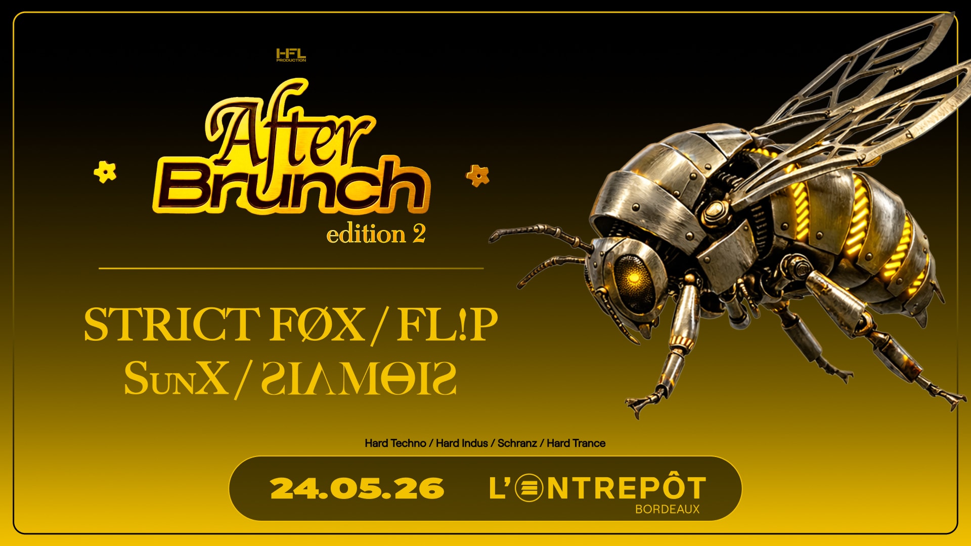 After Brunch // Strict Føx - Fl!P - Sunx - Siamois Cover