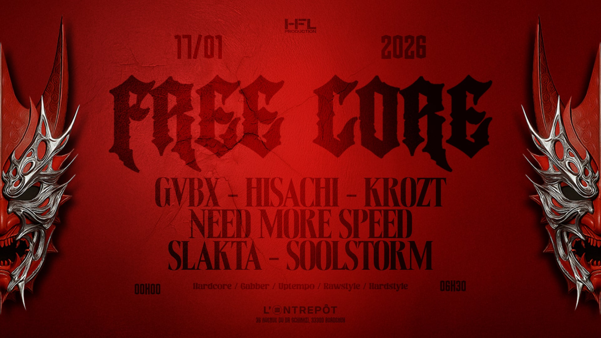 Freecore // Gvbx - Hisachi - Krotz - Need More Speed - ... Cover
