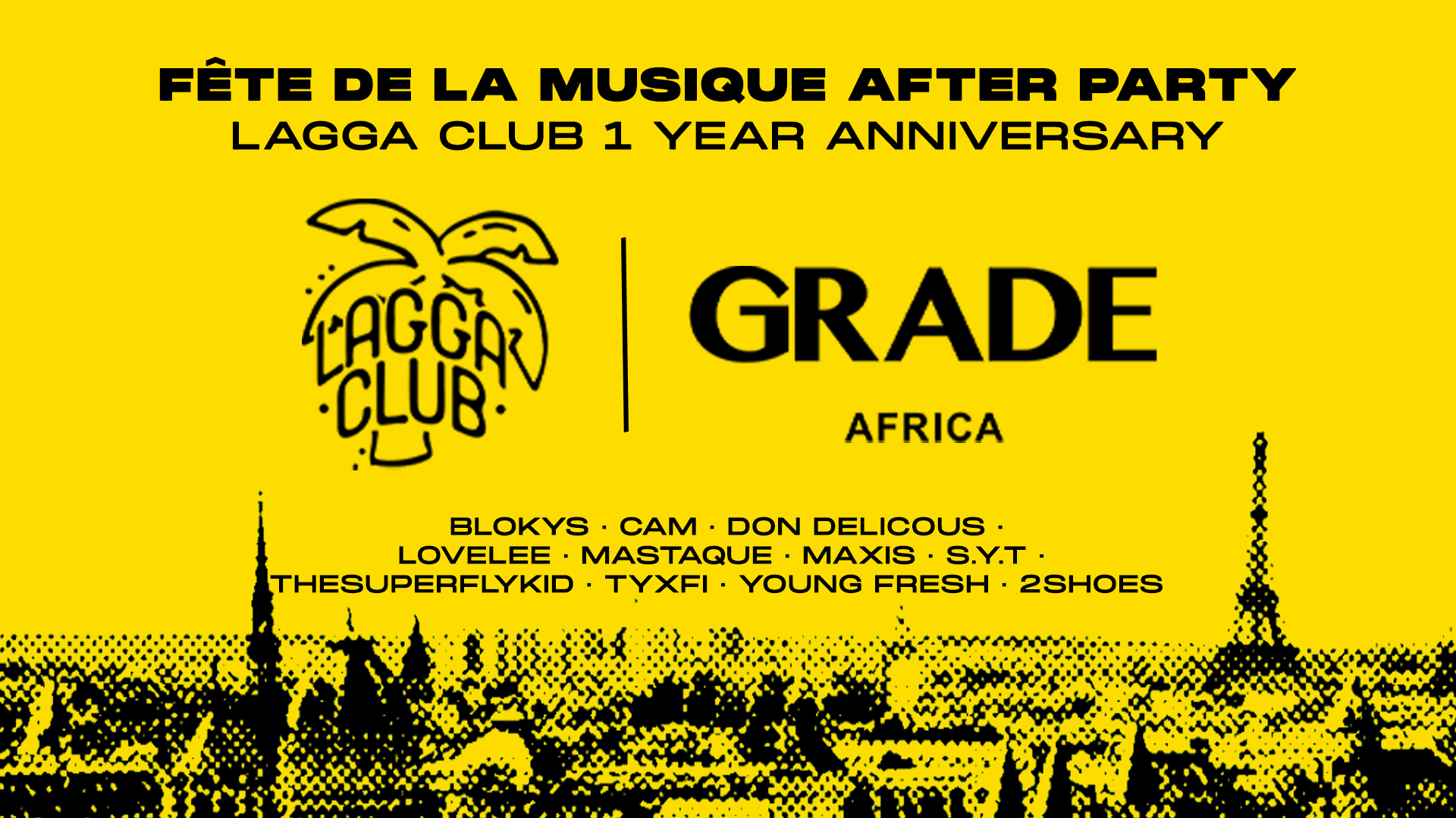 Lagga Club - Fête De La Musique After Party Cover