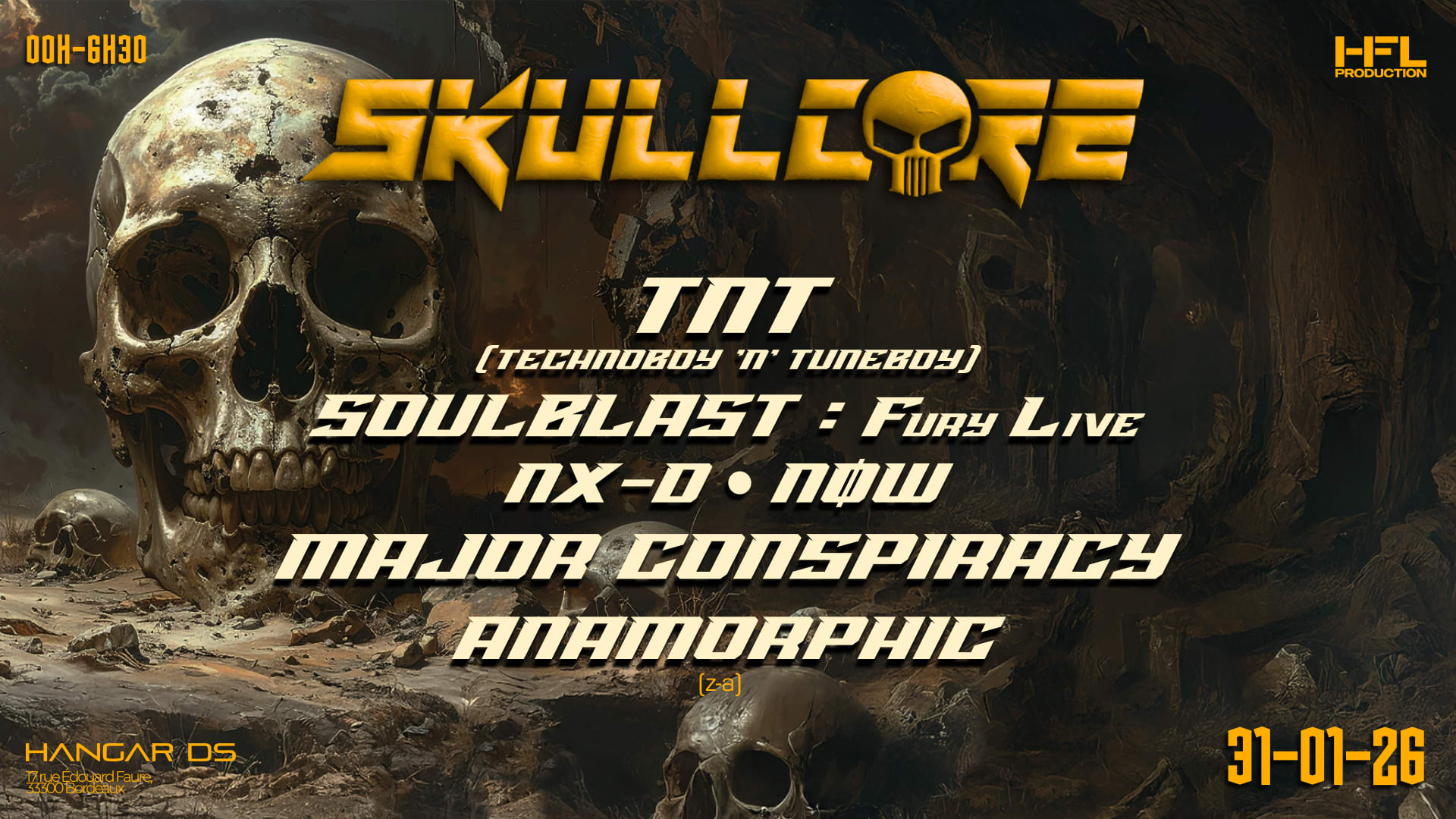 Skullcore // Tnt - Soulblast - Major Conspiracy - N-Xd - ... Cover