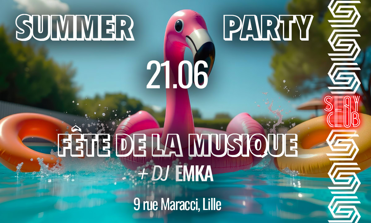 Slay Club : Summer Party Emka 21/06 Cover