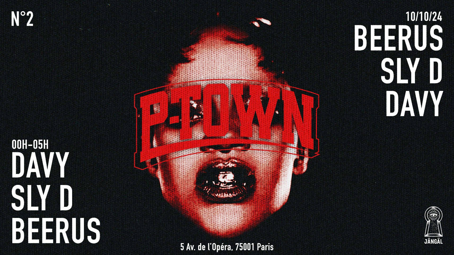 P-Town At Jangal: Hip Hop Party Cover