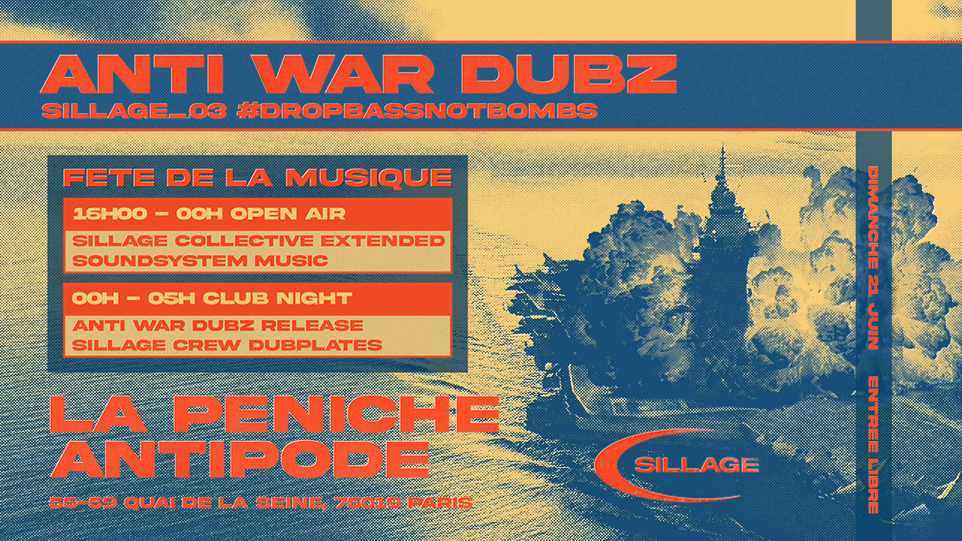 Sillage_03 Anti War Dubz Cover
