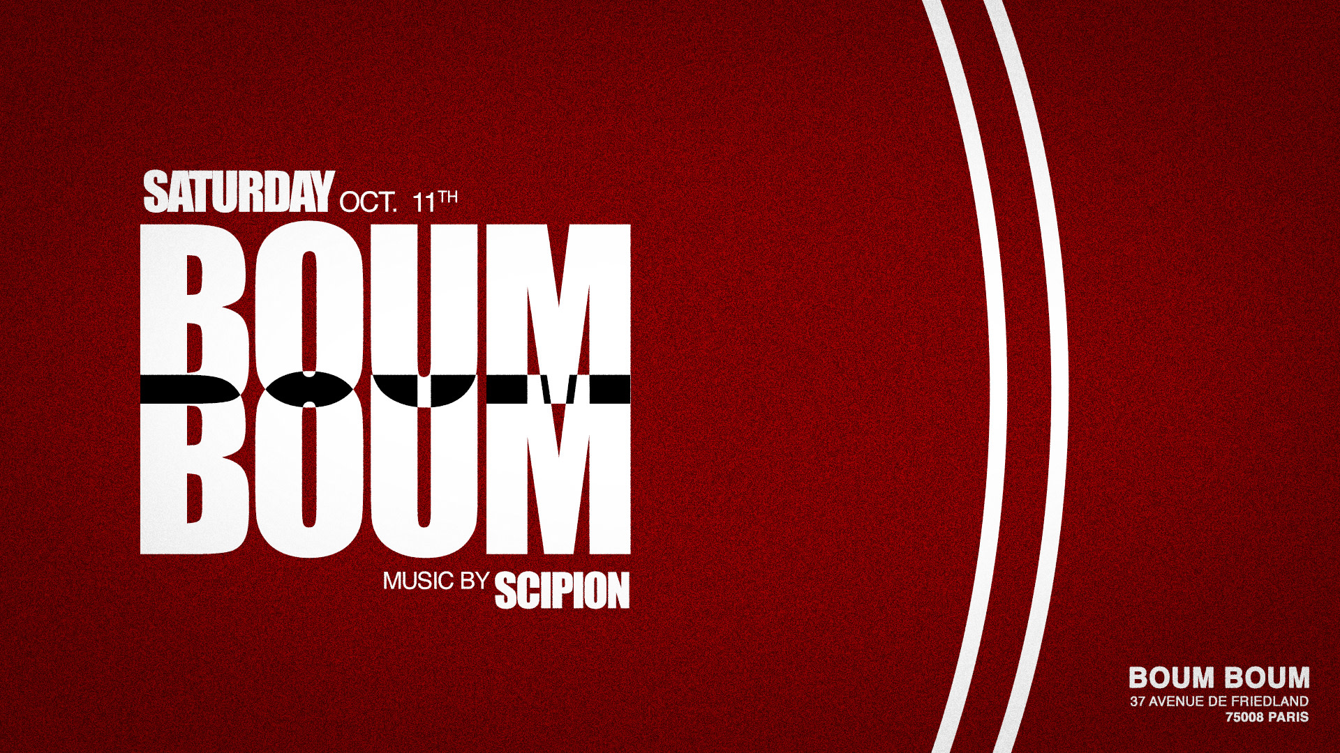 Samedi 11 Septembre - Boum Boum Cover