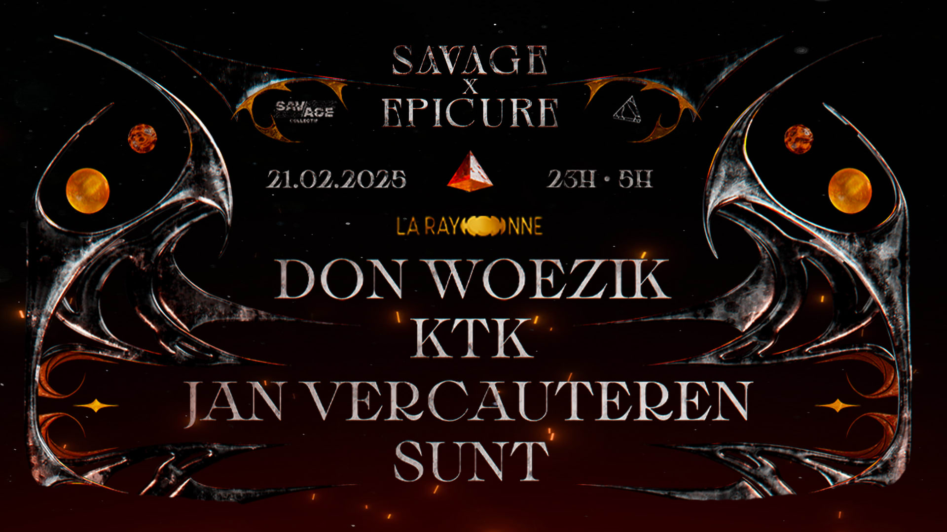 Savage X Epicure : Don Woezik, Jan Vercauteren, Ktk & Sunt Cover