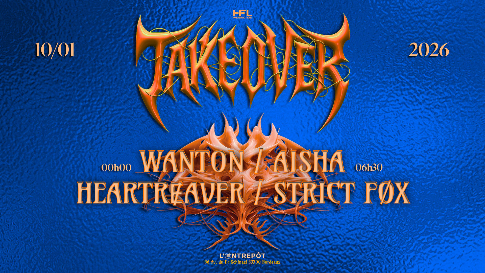 Takeover // Wanton - Aisha - Heartreaver - Strict Føx Cover