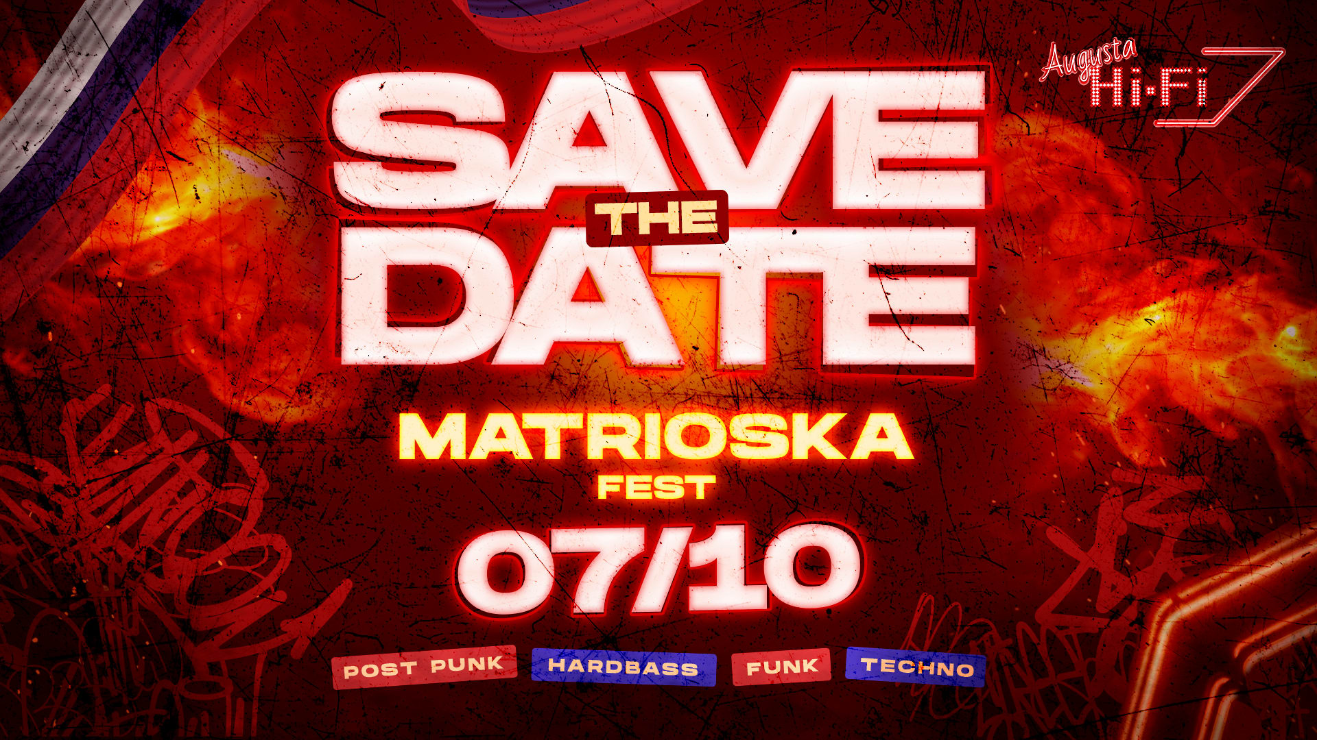 Matrioska Fest - Postpunk. Hardbass. Funk • Edição Halloween Cover