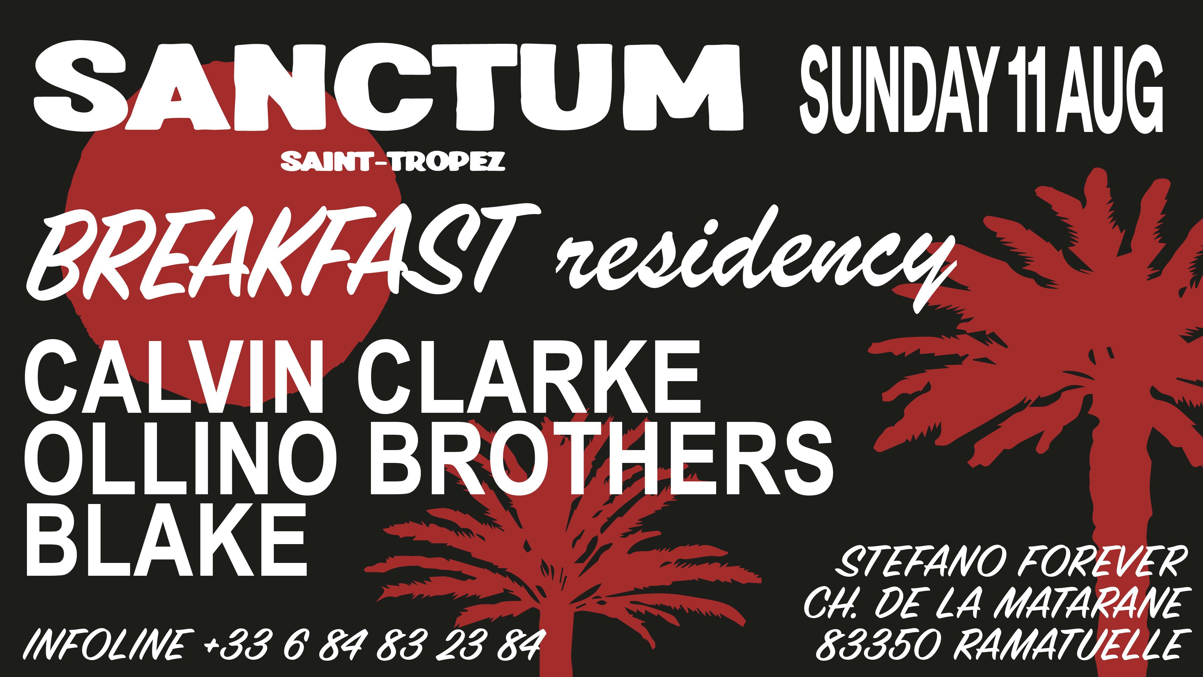Sanctum Club: Breakfast Residency / Calvin Clarke, Ollino... Cover