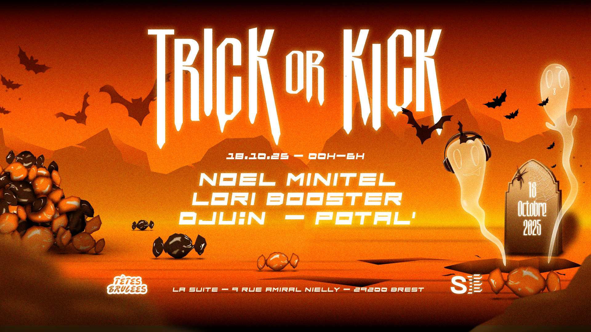 Trick Or Kick : Têtes Brulées Parties Revient À La Suite Cover