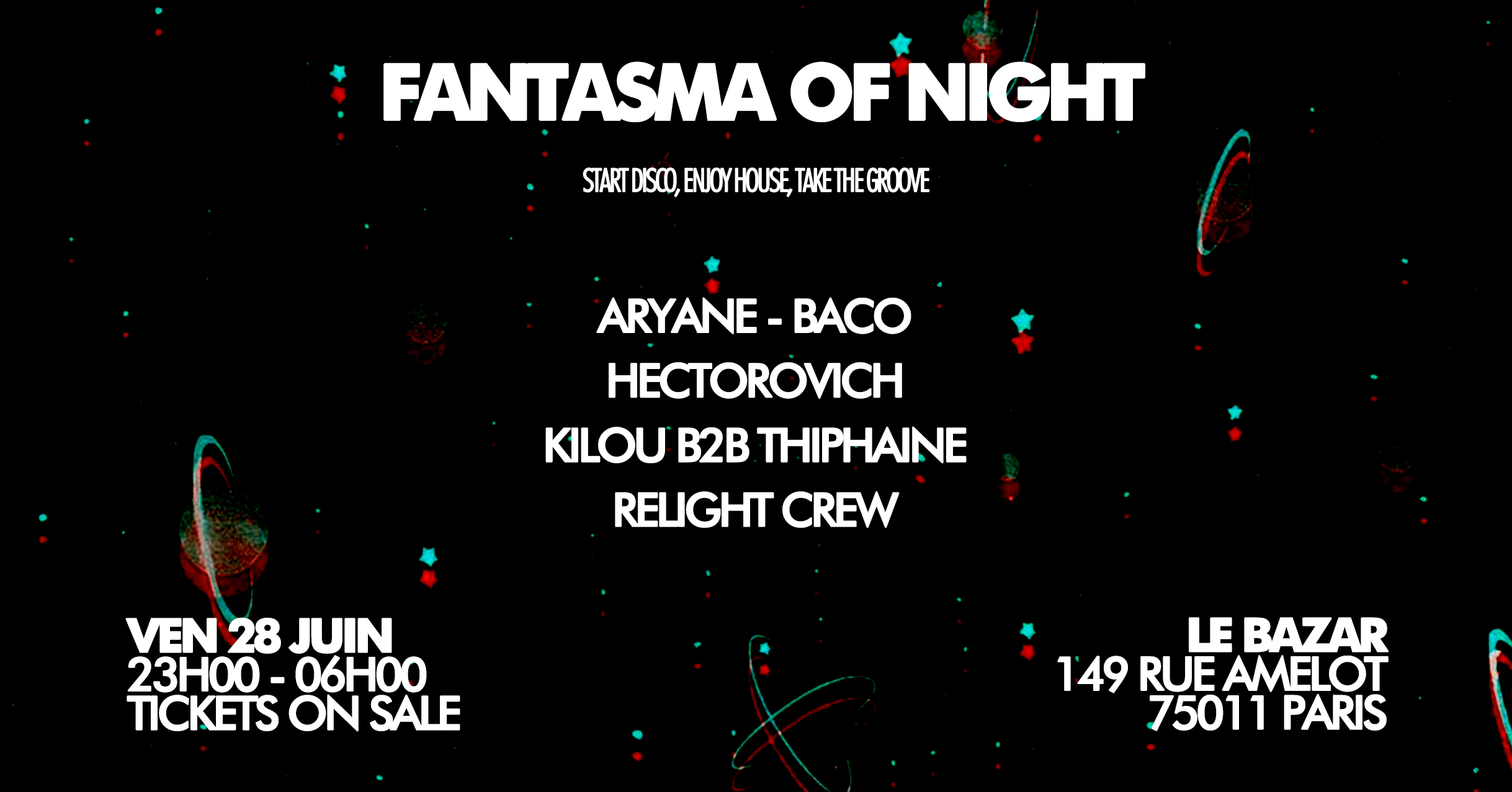 Fantasma Of Night : Le Bazar Cover