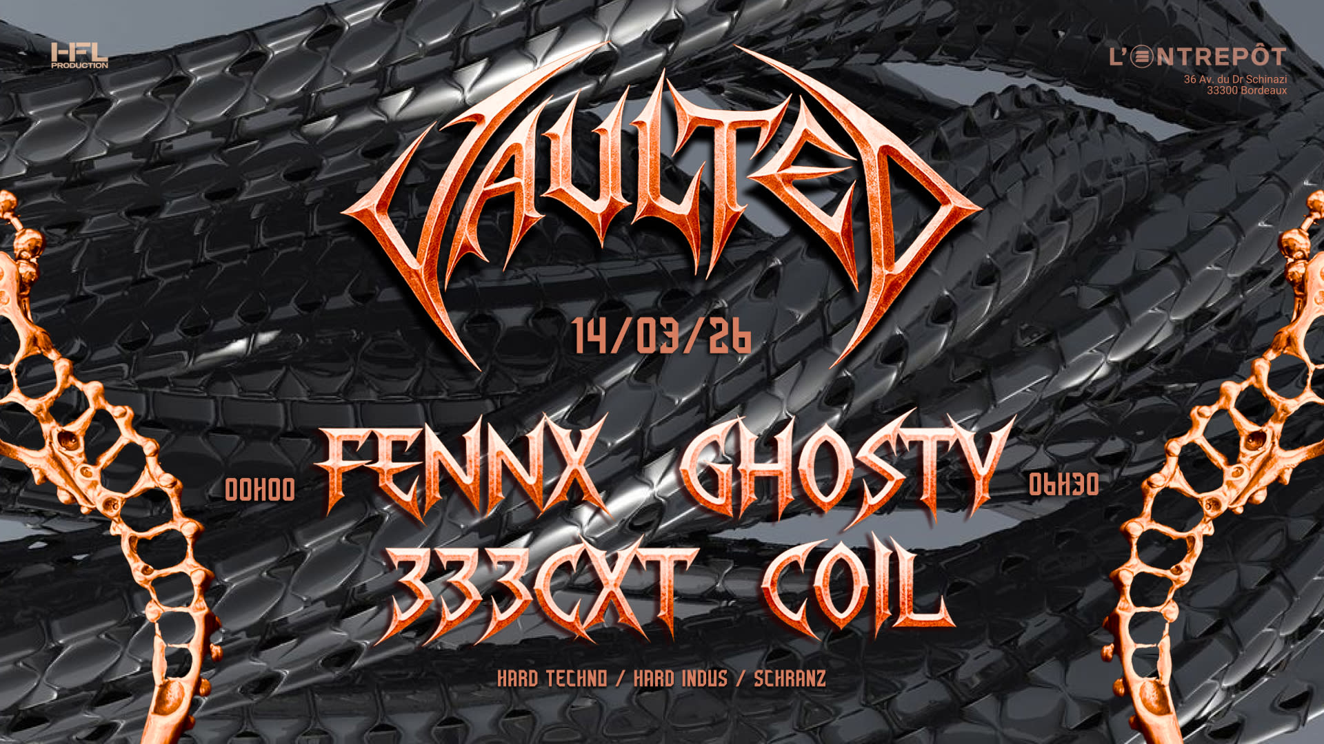 Vaulted // Fennx - Ghosty - 333cxt - Coil Cover