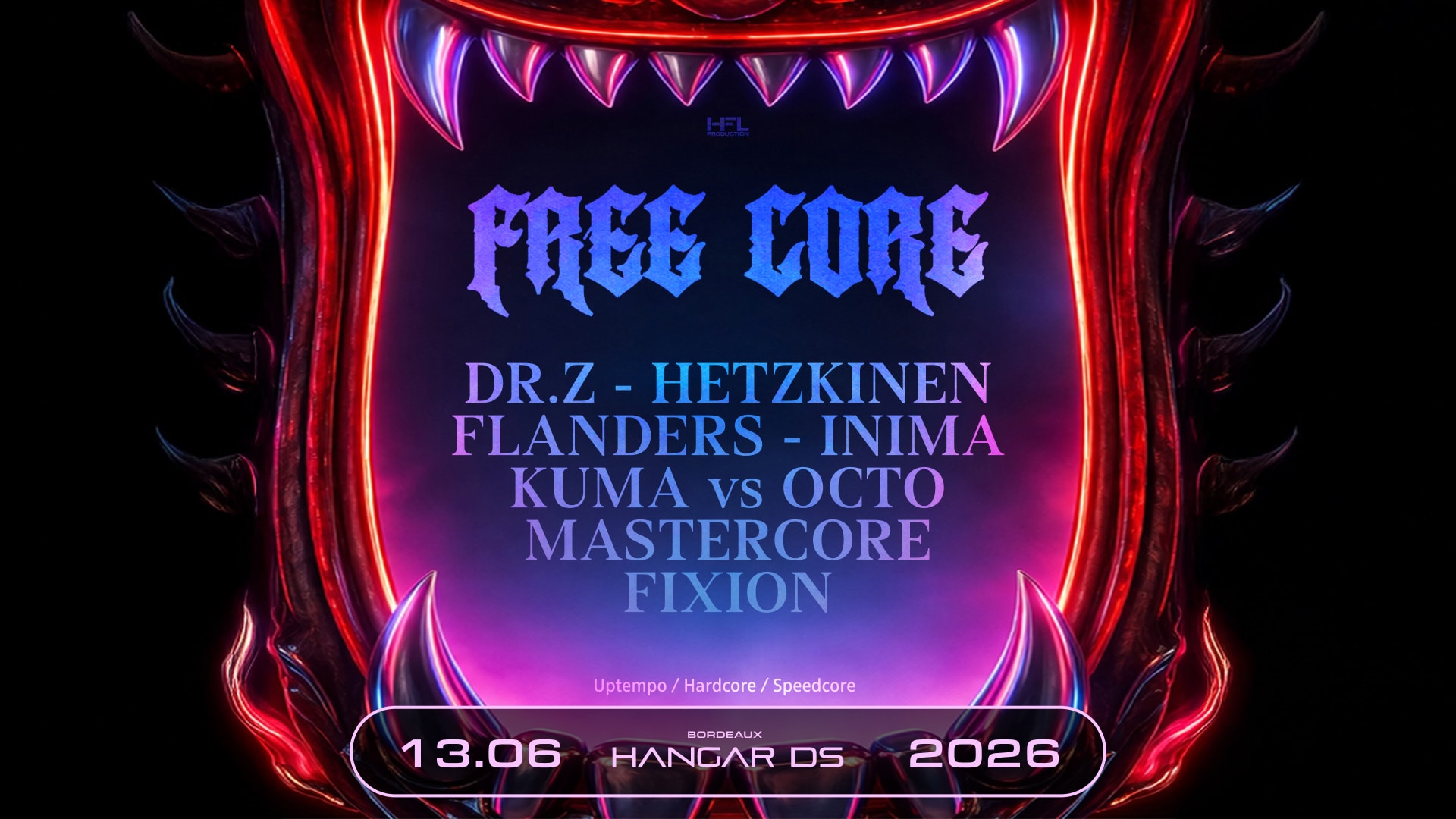 Freecore // Dr.Z - Hetzkinen - Flanders - Inima - Fixion .. Cover