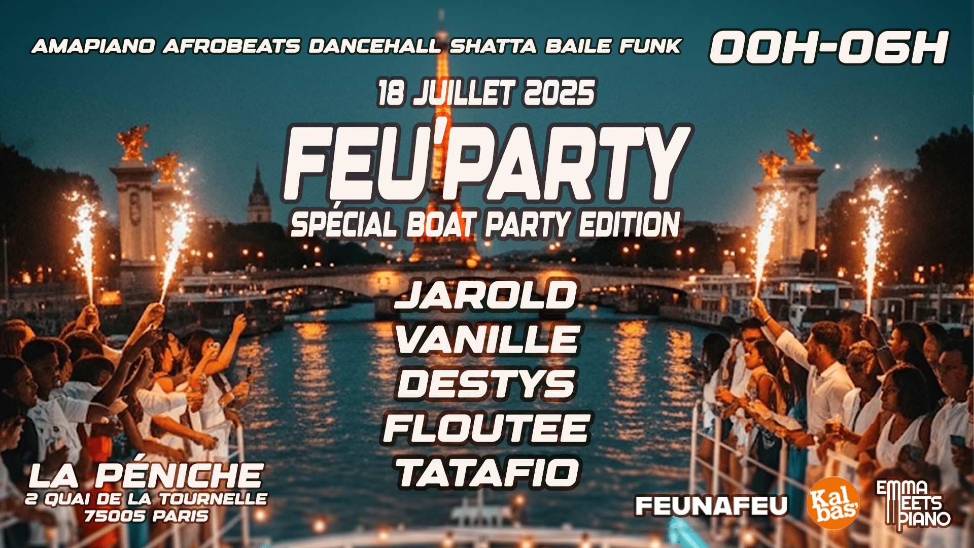 Feu'party Spécial Boat Party Edition Cover