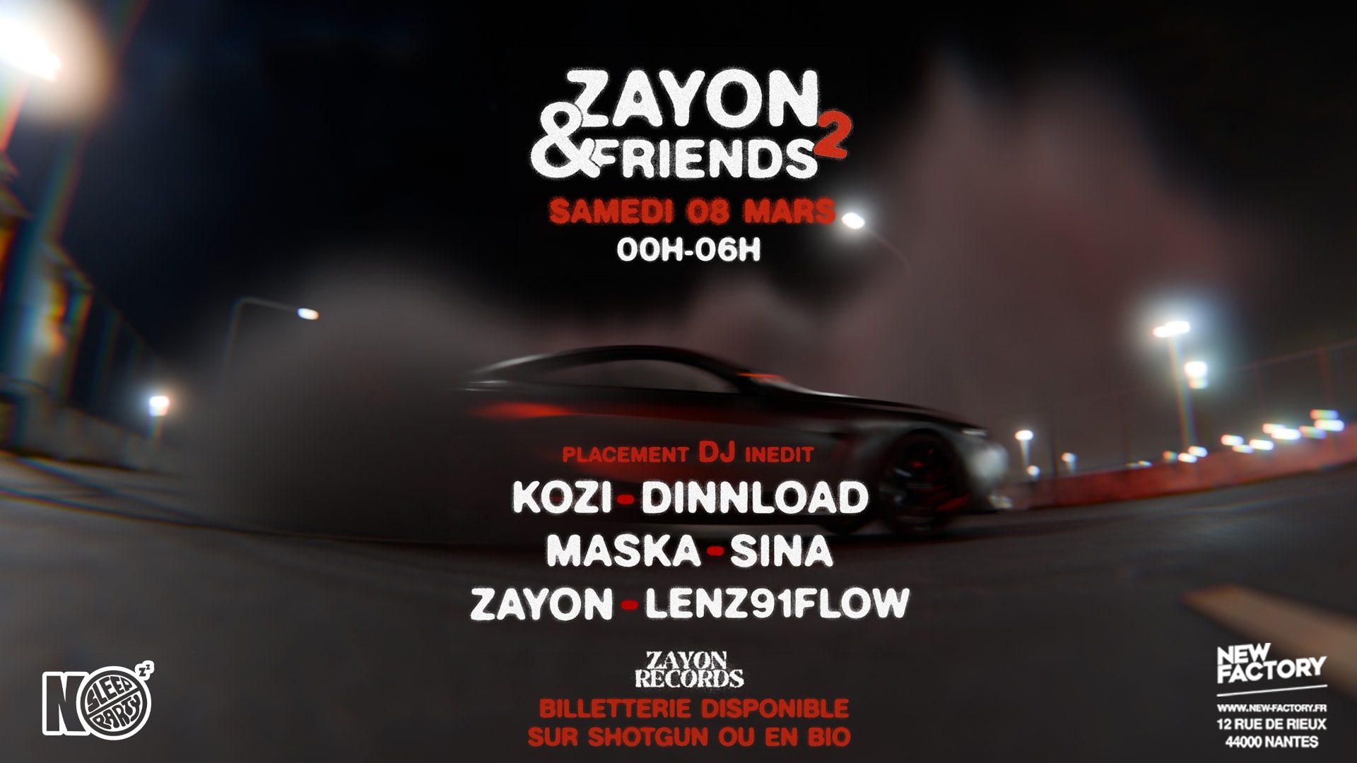 No Sleep - Zayon And Friends 2 Cover