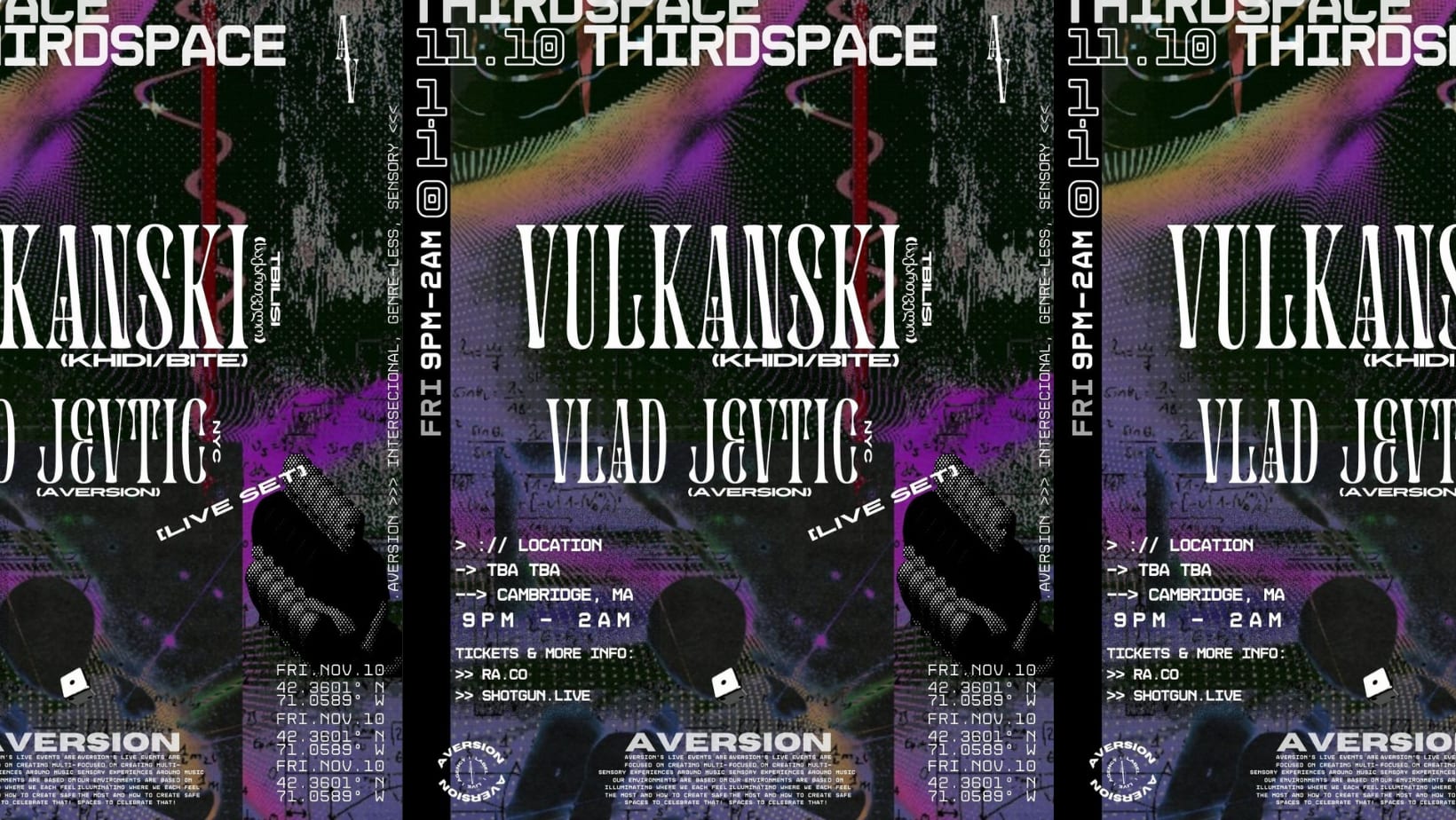 Thirdspace: Vulkanski (Khidi/Bite) & Vlad Jevtic [Live Set] Cover