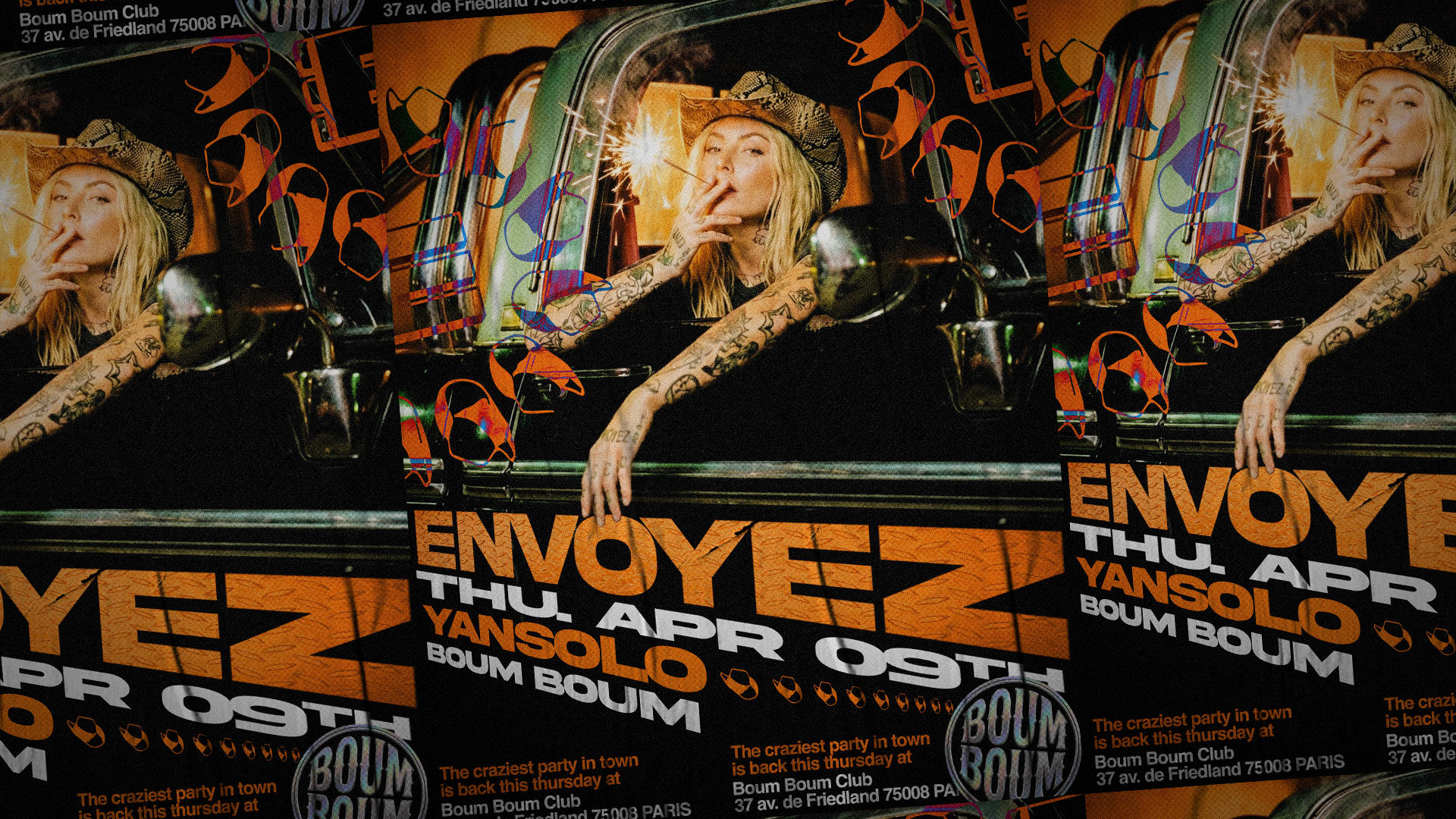 Jeudi 9 Avril - Envoyez - Boum Boum Cover