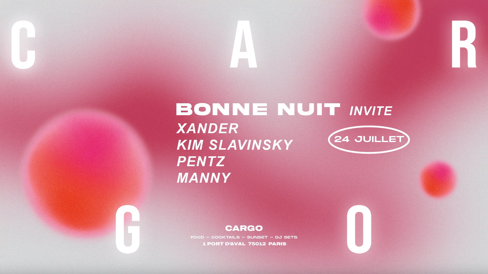 Cargo | Bonne Nuit Cover