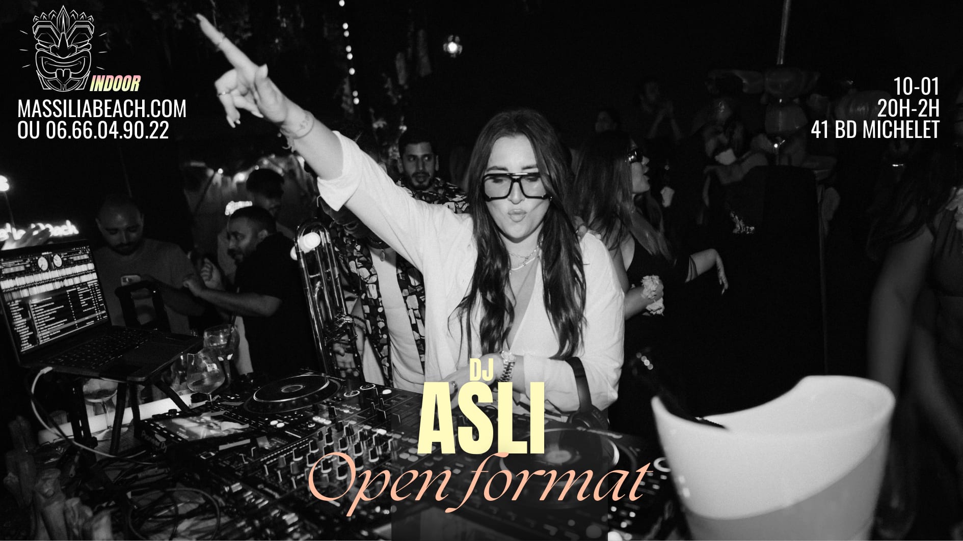 Open Format With Dj Asli - Indoor Cover