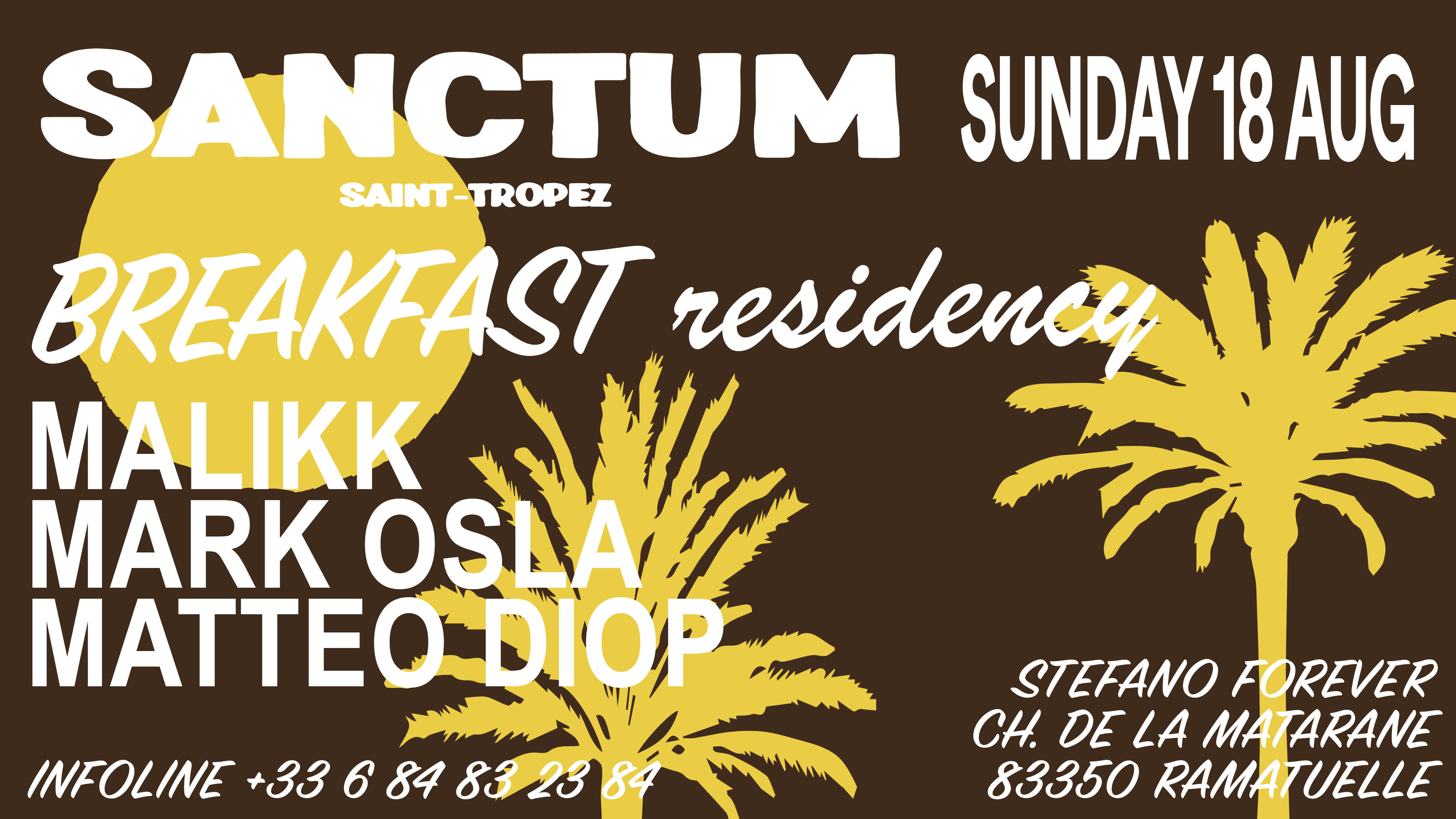 Sanctum Club: Breakfast Residency W/ Malikk, Matteo Diop Etc Cover