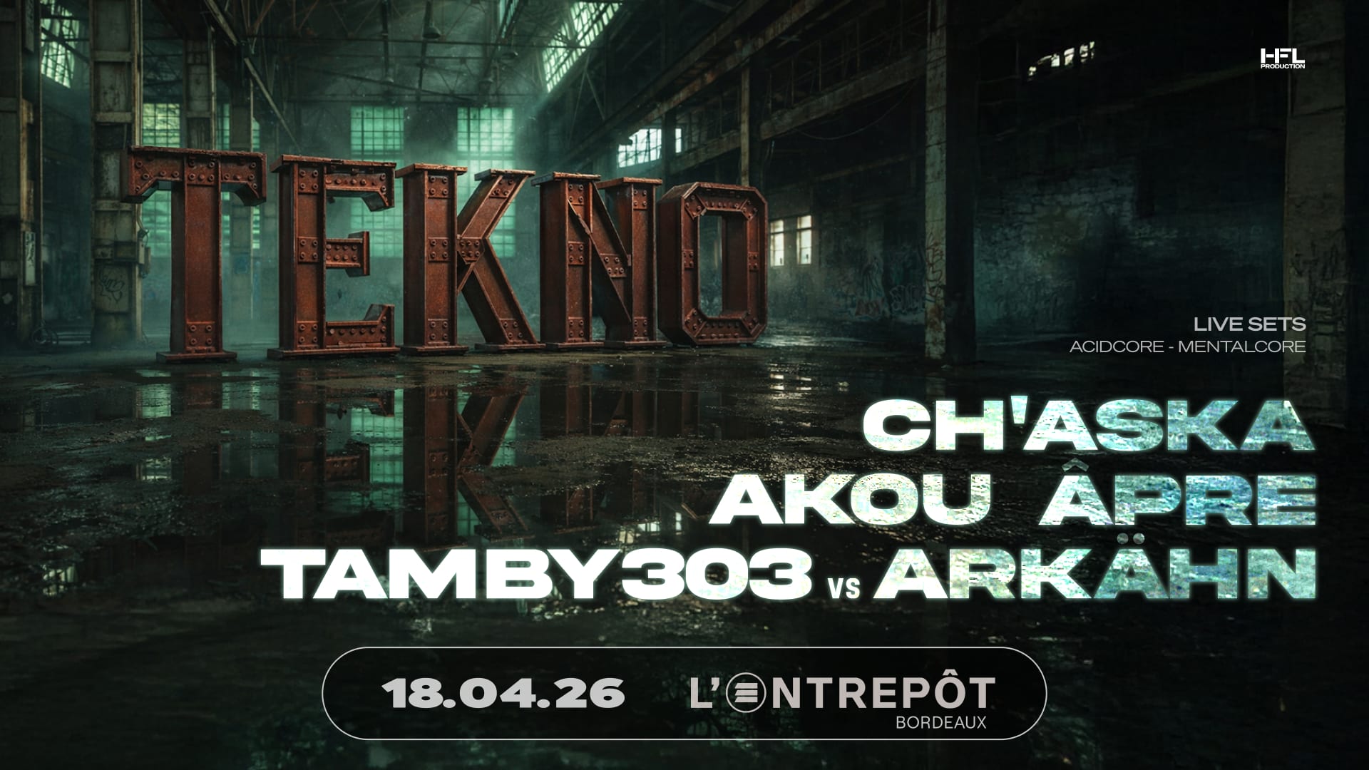Tekno // Ch'aska - Akou - Âpre - Tamby 303 Vs Arkähn Cover