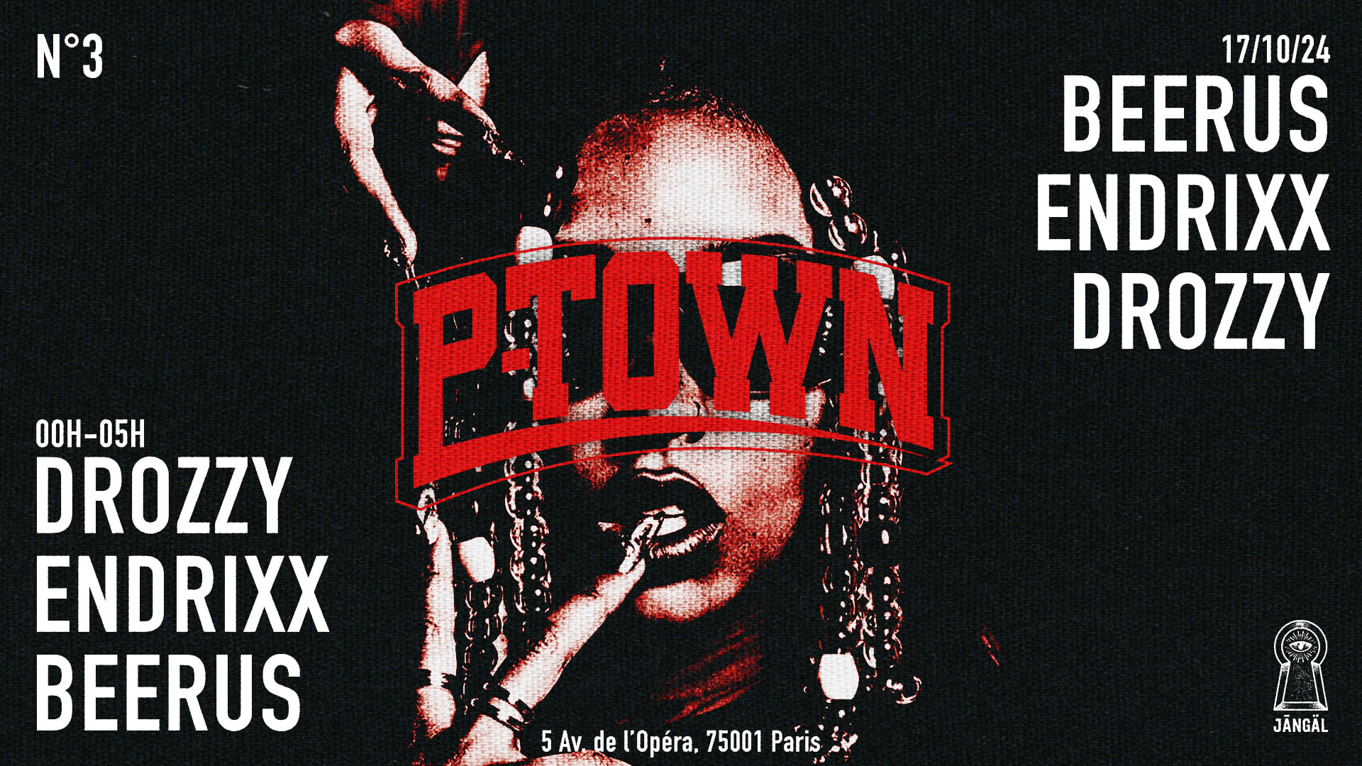 P-Town At Jangal: Hip Hop Party Cover