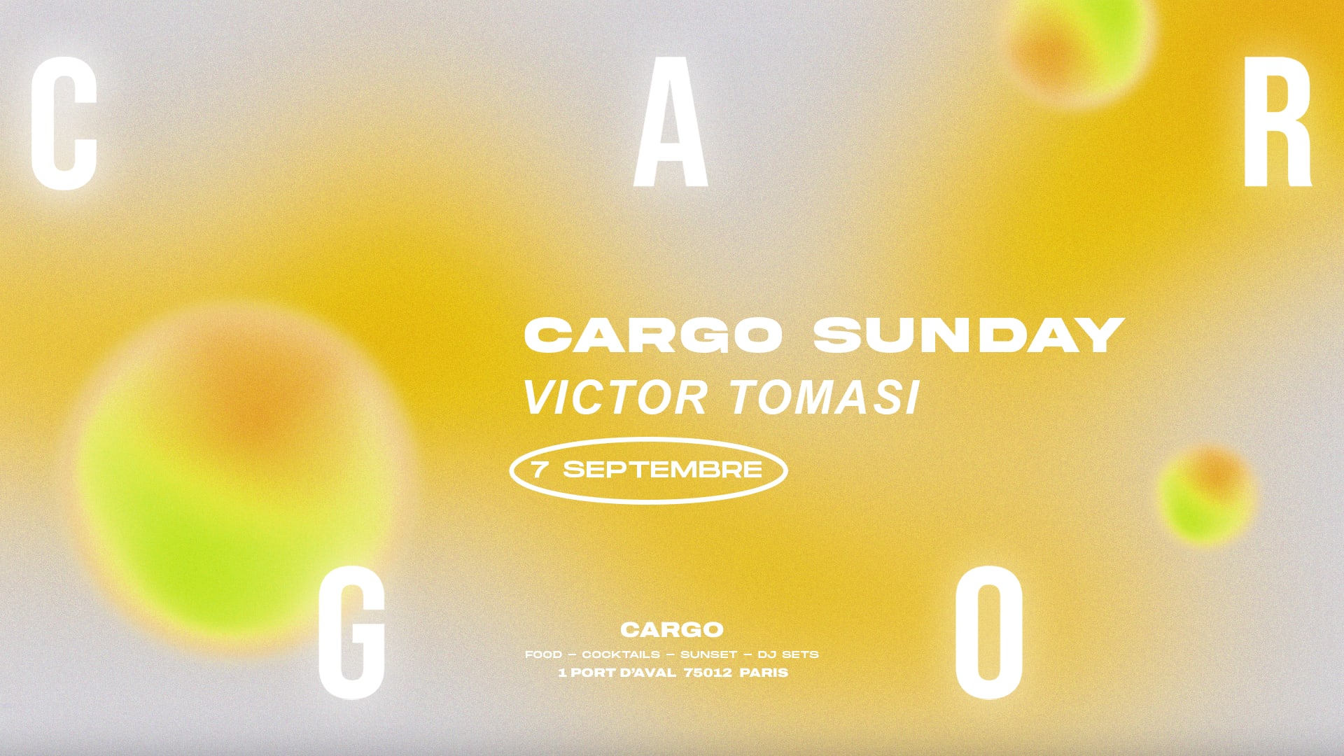 Cargo Sunday | Victor Tomasi #3 Cover