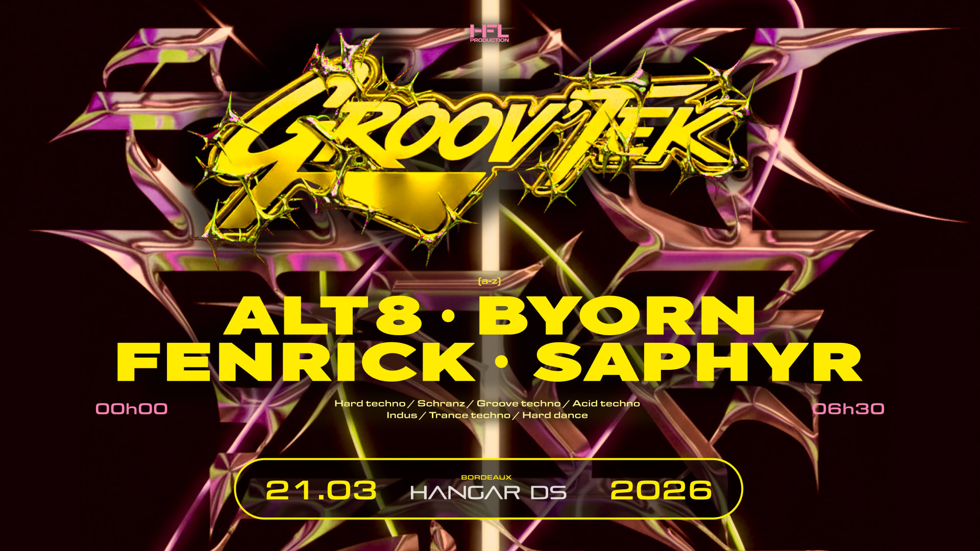 Groov'tek // Alt8 - Byorn - Fenrick - Saphyr Cover