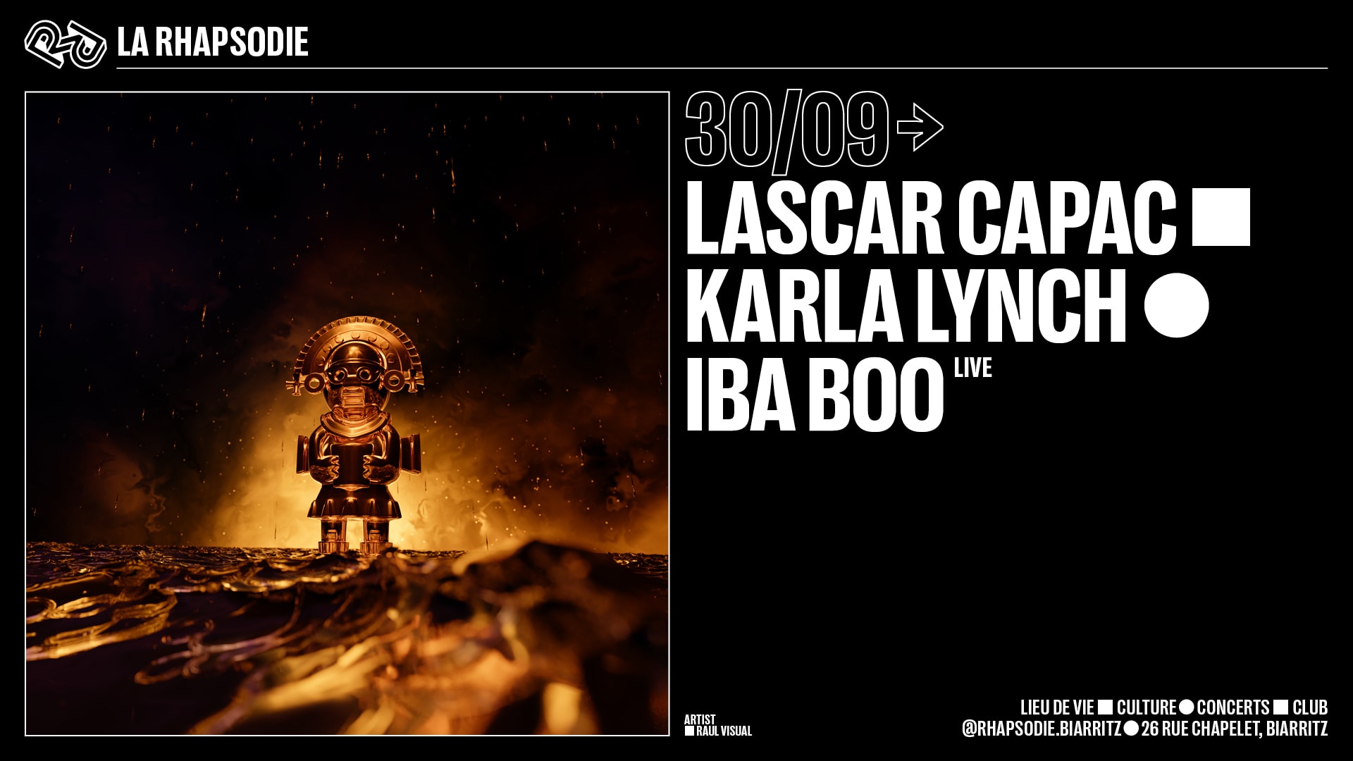 Lascar Capac Invite Iba Boo & Karla Lynch Cover