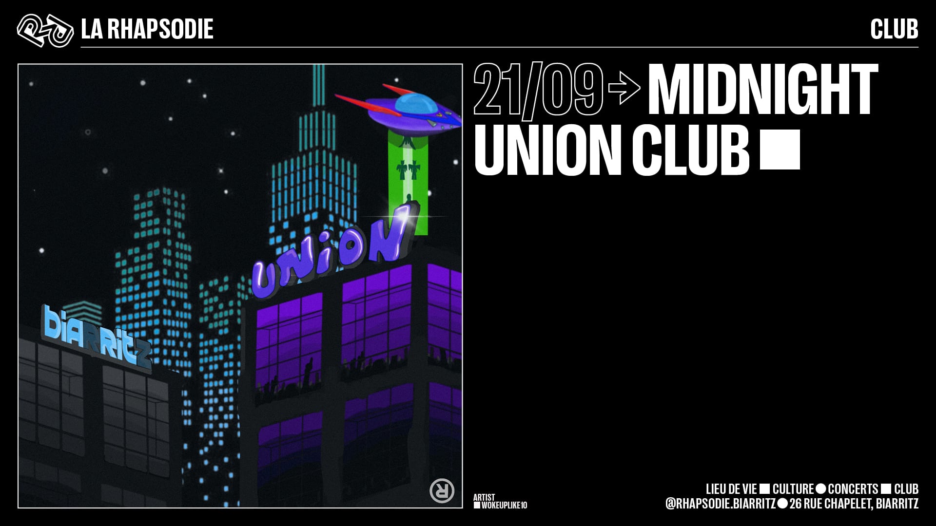 Midnight Union Club Cover