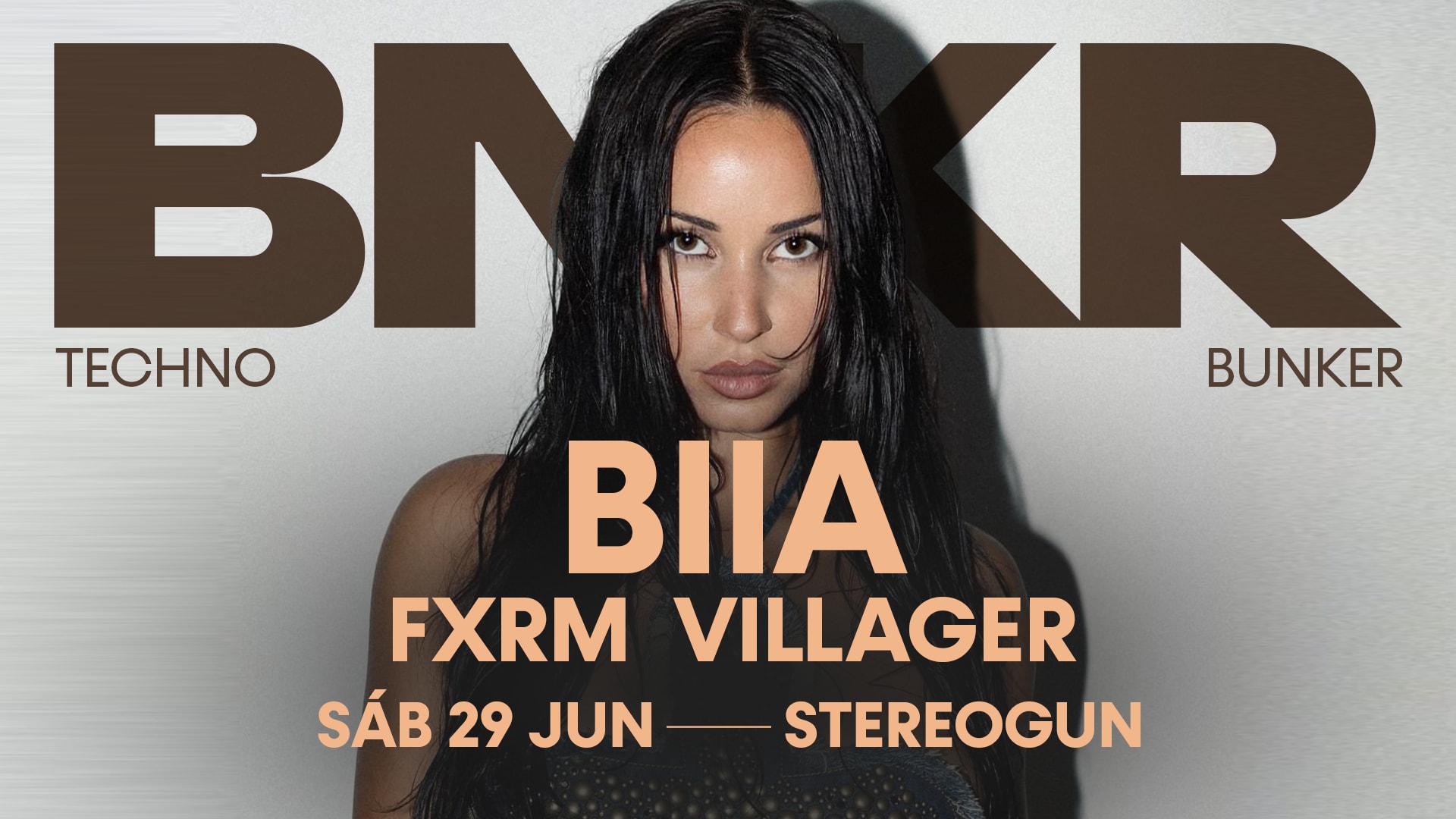 Techno Bunker - Biia @ Stereogun Cover
