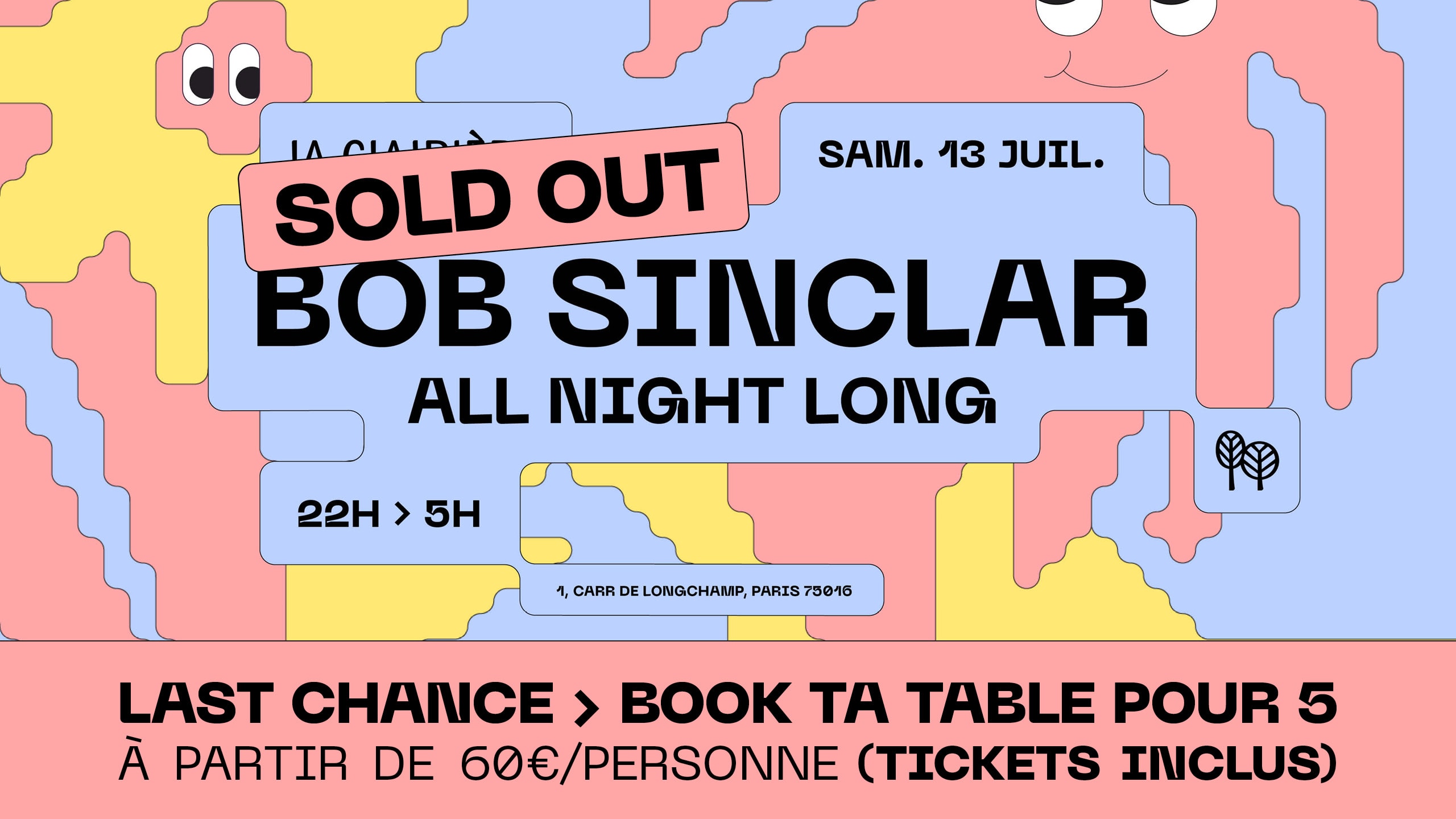 La Clairière : Bob Sinclar Cover