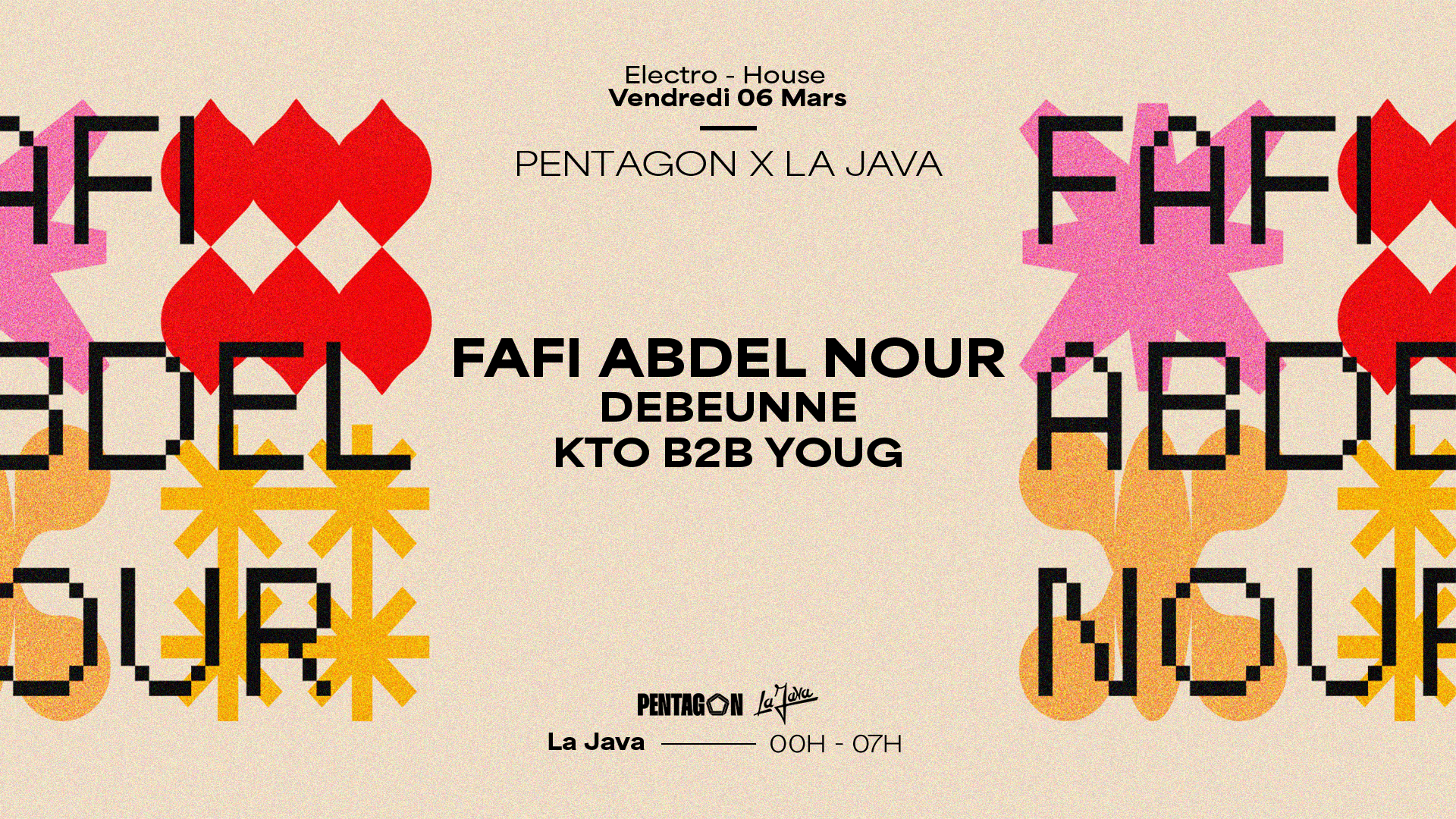 Pentagon Invite Fafi Abdel Nour, Debeunne, Kto & Youg Cover