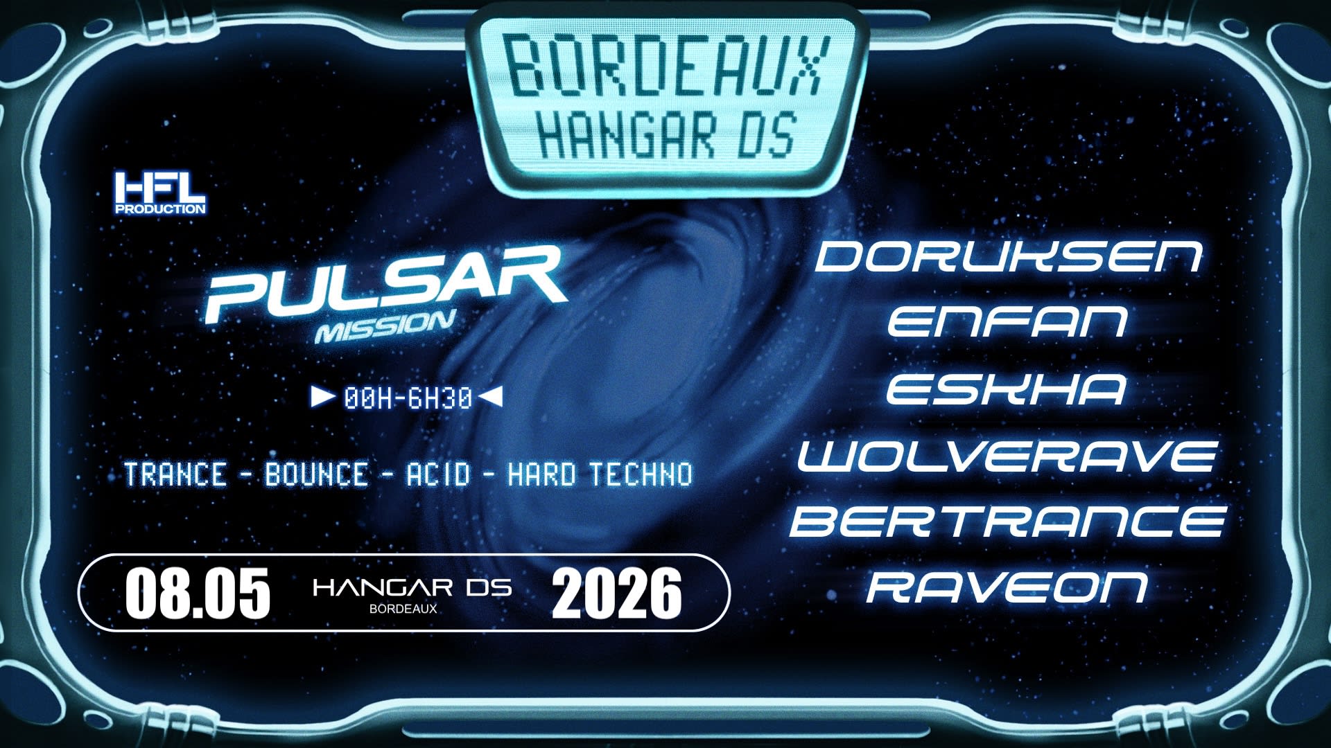 Pulsar Mission : Hangar Ds Cover